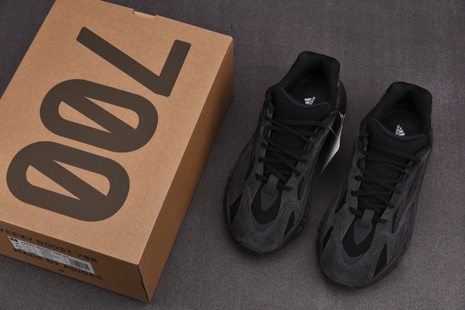 Yeezy700尺码:36-48纯原版出品-originalsYeezyBoost700V2Banta黑