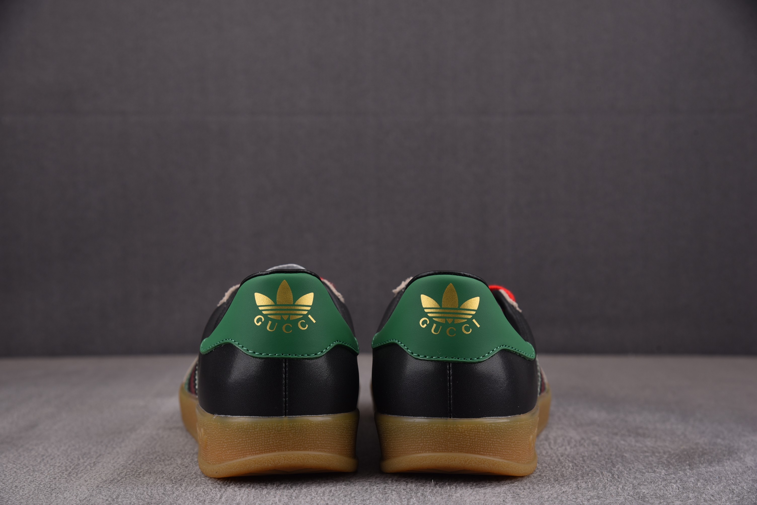 Gazelle尺码:35-45纯原出品-AdxOriginalsxGucciGazelle黑色YZ029