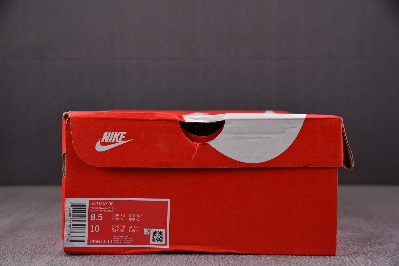 Max尺码:36-45纯原出品-AirMax90黑白CN8490-101YZ017