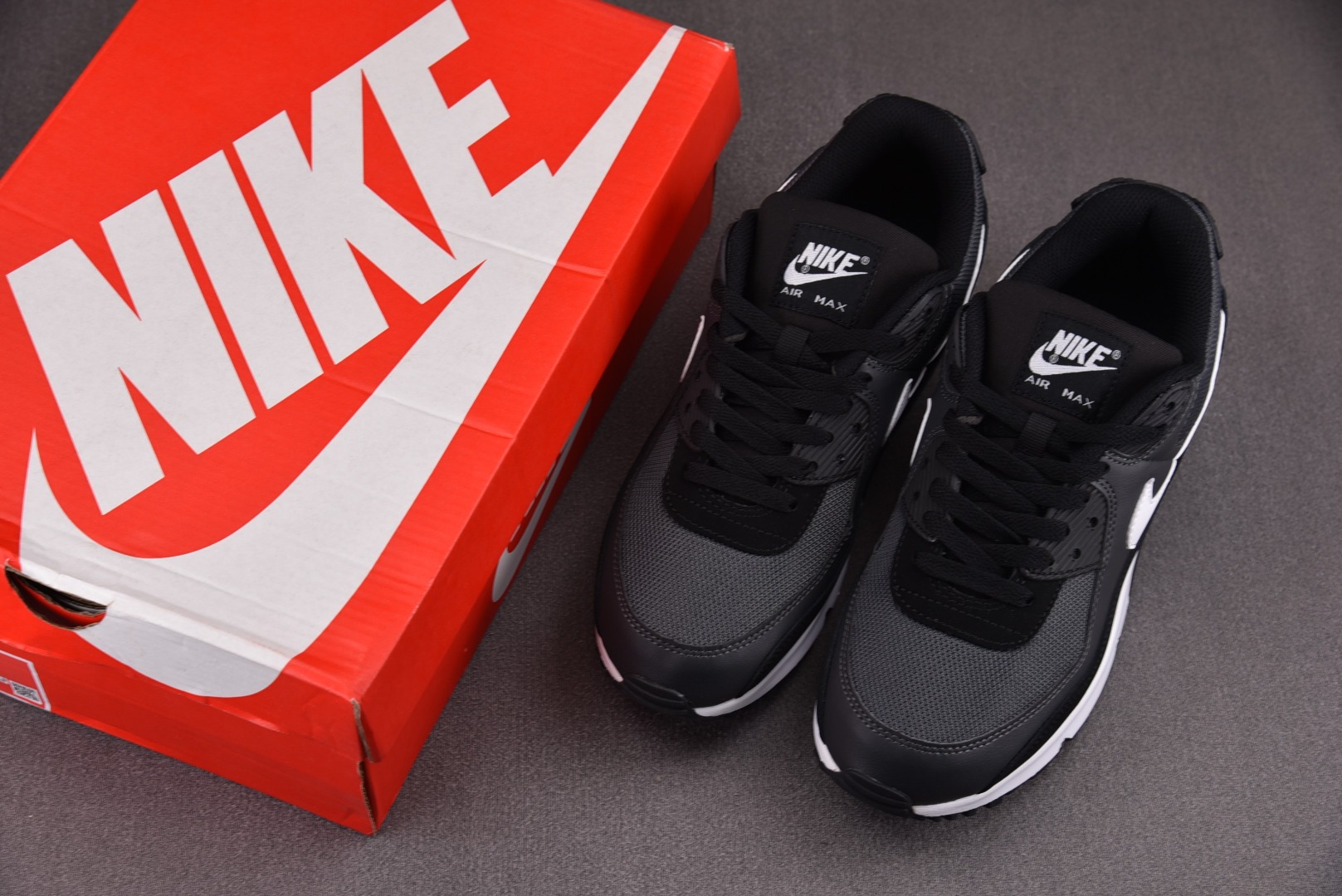 Max尺码:36-45纯原出品-AirMax90灰黑白CN8490-002YZ017