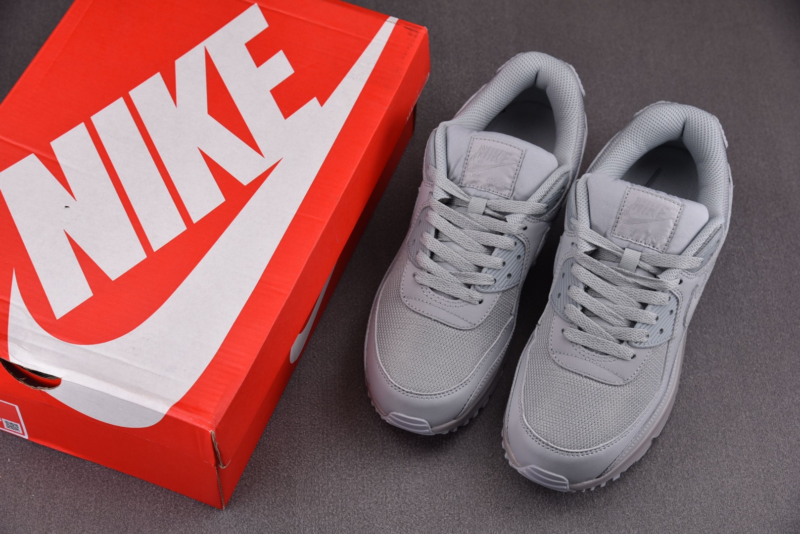 Max尺码:36-45纯原出品-AirMax90灰色CN8490-001YZ017