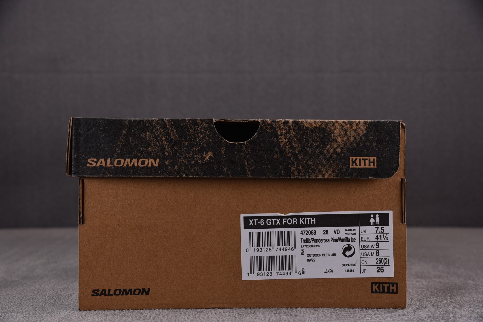 SalomonXT-6尺码:36-46.5纯原出品-KITHSALOMONGORE-TEXBlue米蓝4