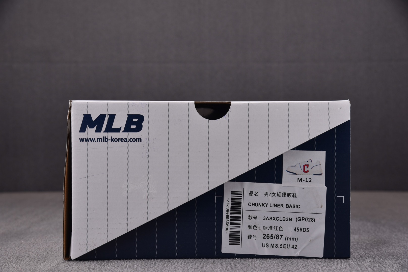 MLB尺码:35-45偏小0.5纯原出品-MLBChunkyLinerBasic红色3ASXCLB3N-