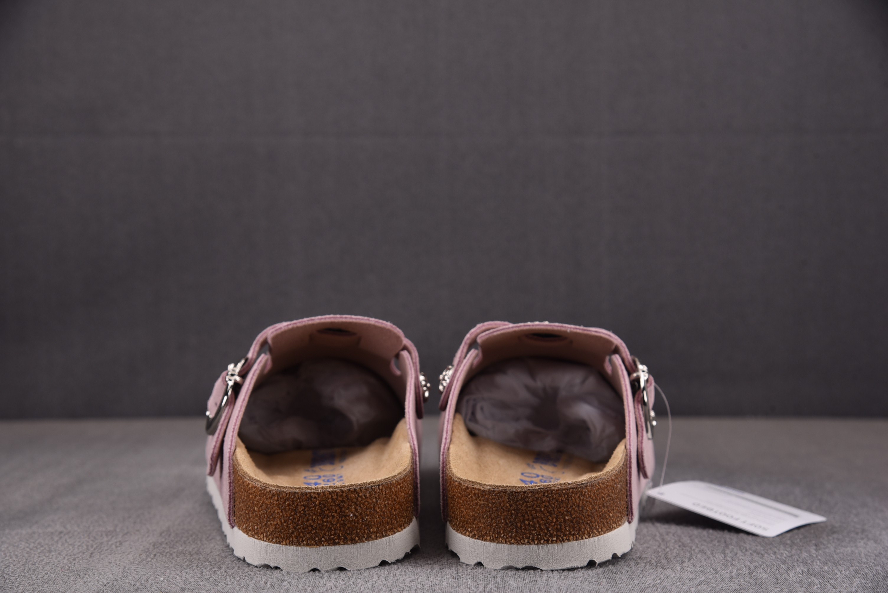 Birkenstock尺码35-45纯原出品-Brikenstock包头拖鞋粉色YZ029