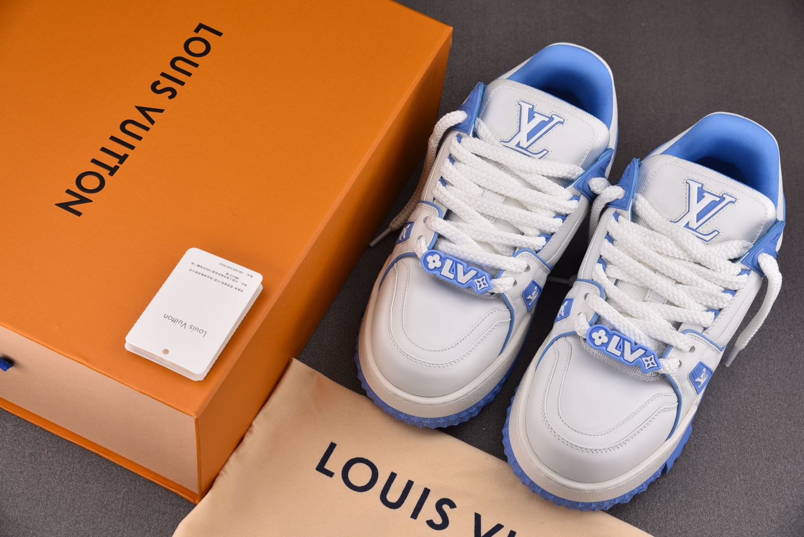 LV小胖丁尺码35-45偏大一码纯原版出品-LOUISVUITTONTrainerMaxxi路易威登小胖