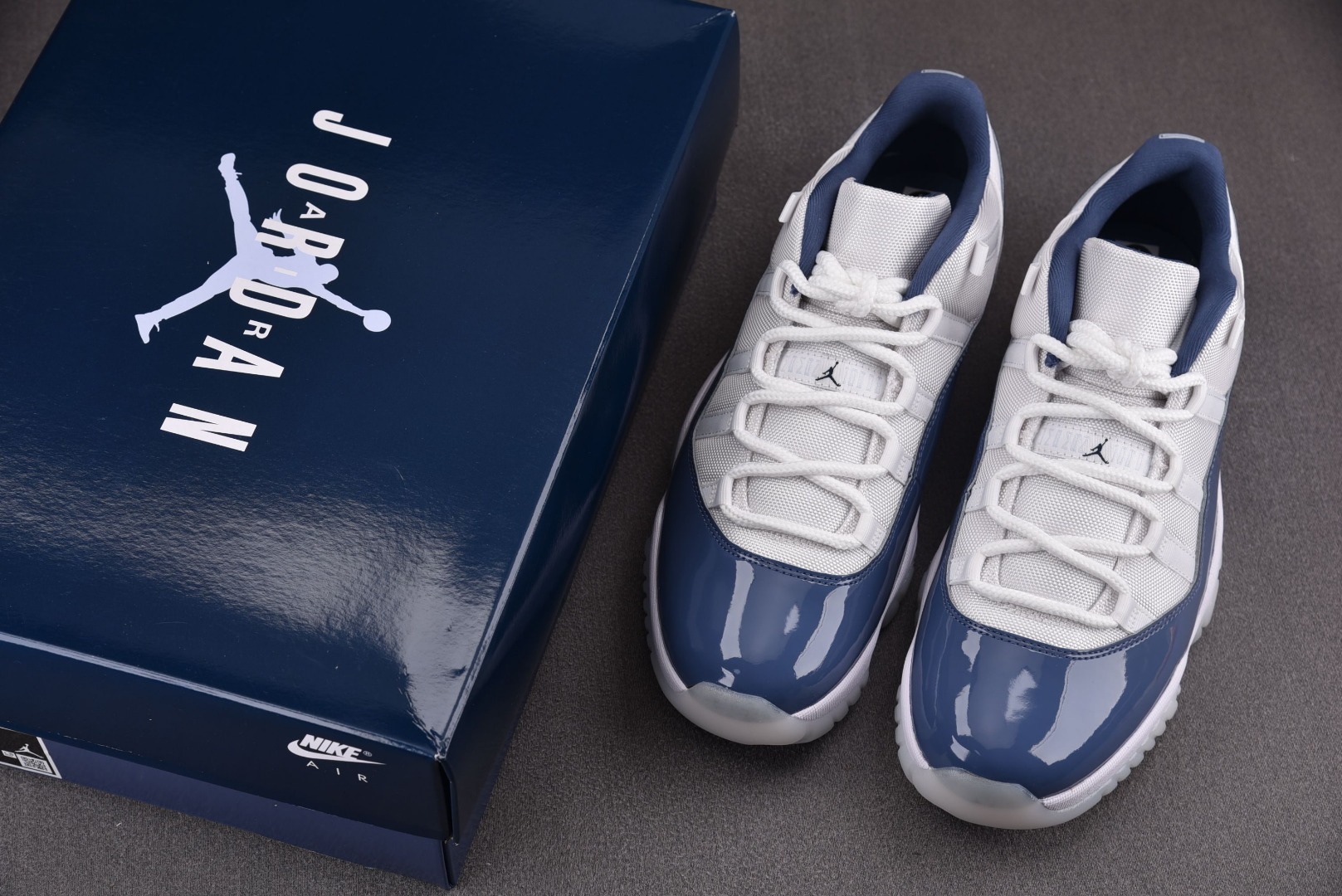 AJ11白蓝尺码:40.5-48.5纯原版出品-AirJordan11Low“DiffusedBlue”