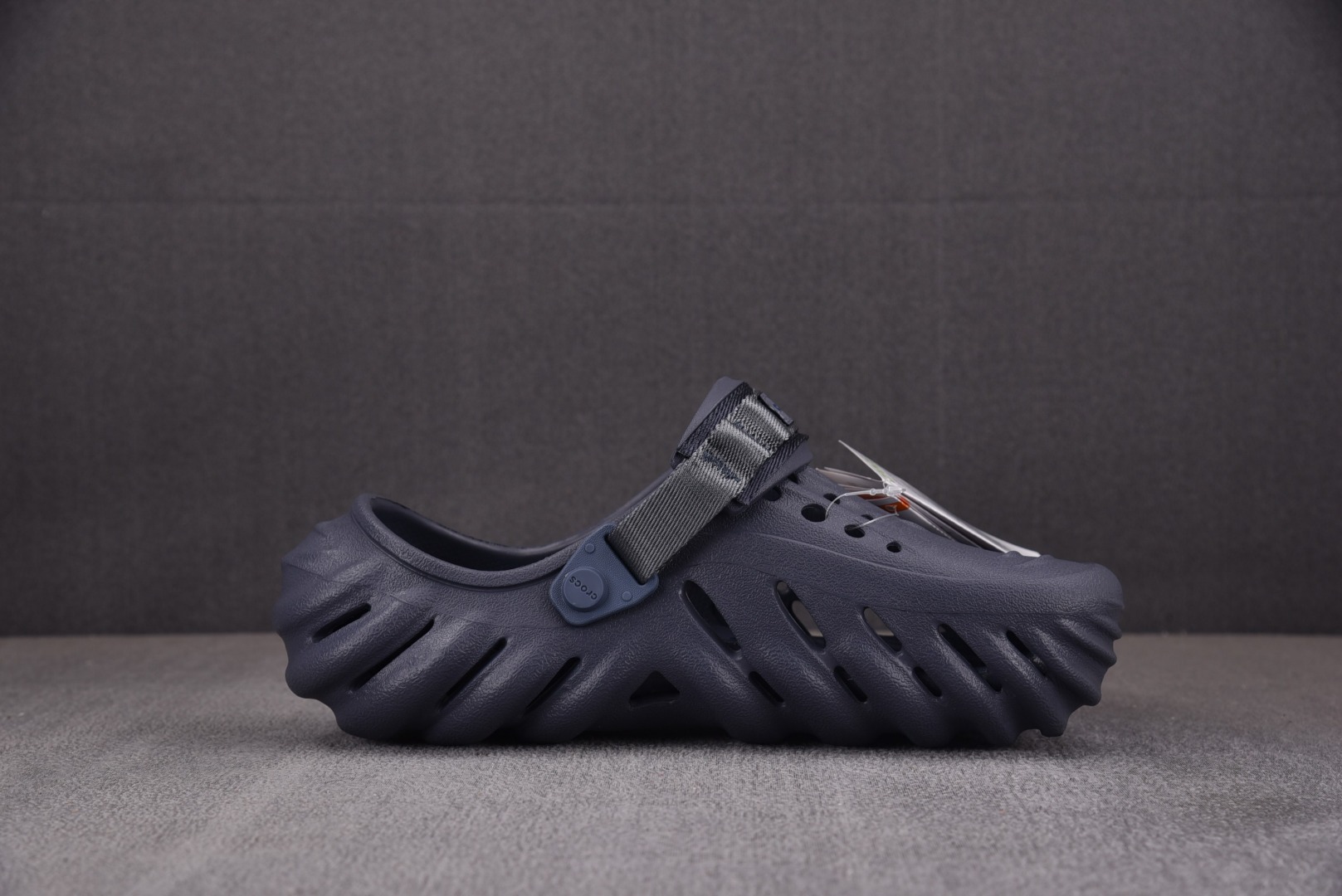 Crocs尺码:36-46偏大一码纯原版出品-CrocsEVA卡骆驰一脚蹬沙滩凉鞋深蓝YZ01736-3