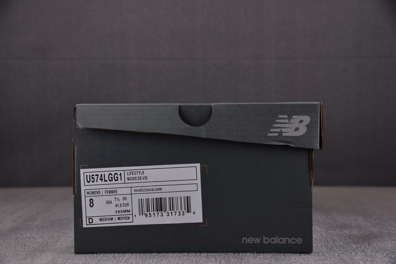 NB574尺码:36-45纯原版出品-NewBalanceNB574黑灰U574LGG1YZ7.5383