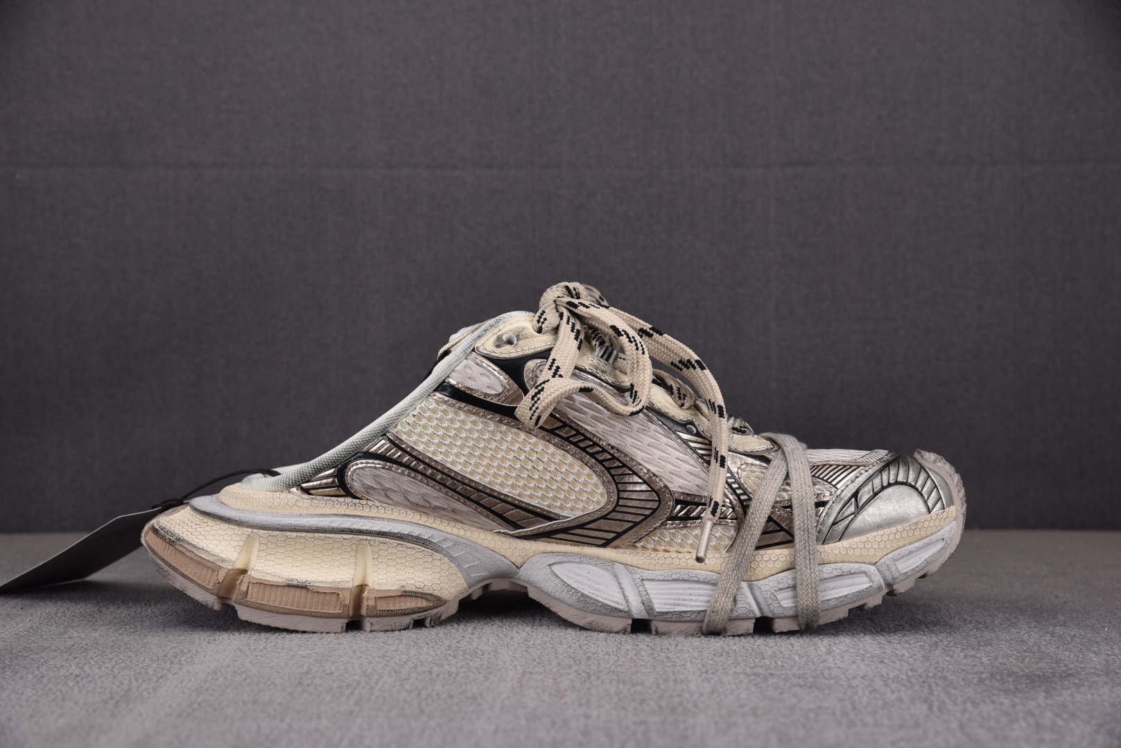 巴黎3XL尺码:35-46纯原-Balenciaga3XLMULE金色YZ009-03