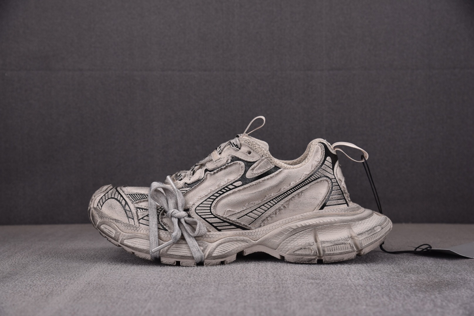 巴黎3XL尺码35-46偏大1码纯原出品-Balenciaga3XL帆布10代米色YZ009-3