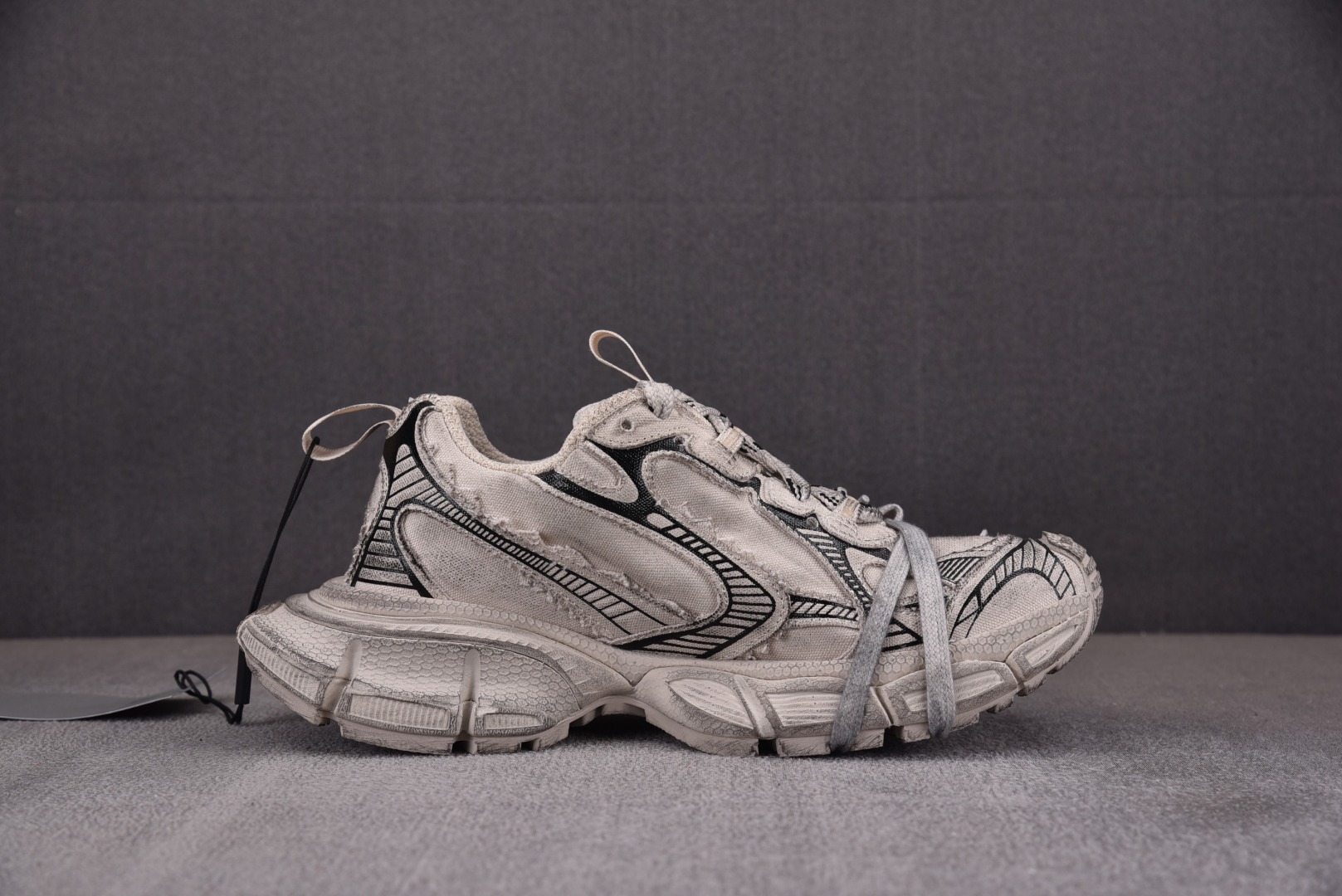 巴黎3XL尺码35-46偏大1码纯原出品-Balenciaga3XL帆布10代米色YZ009-3