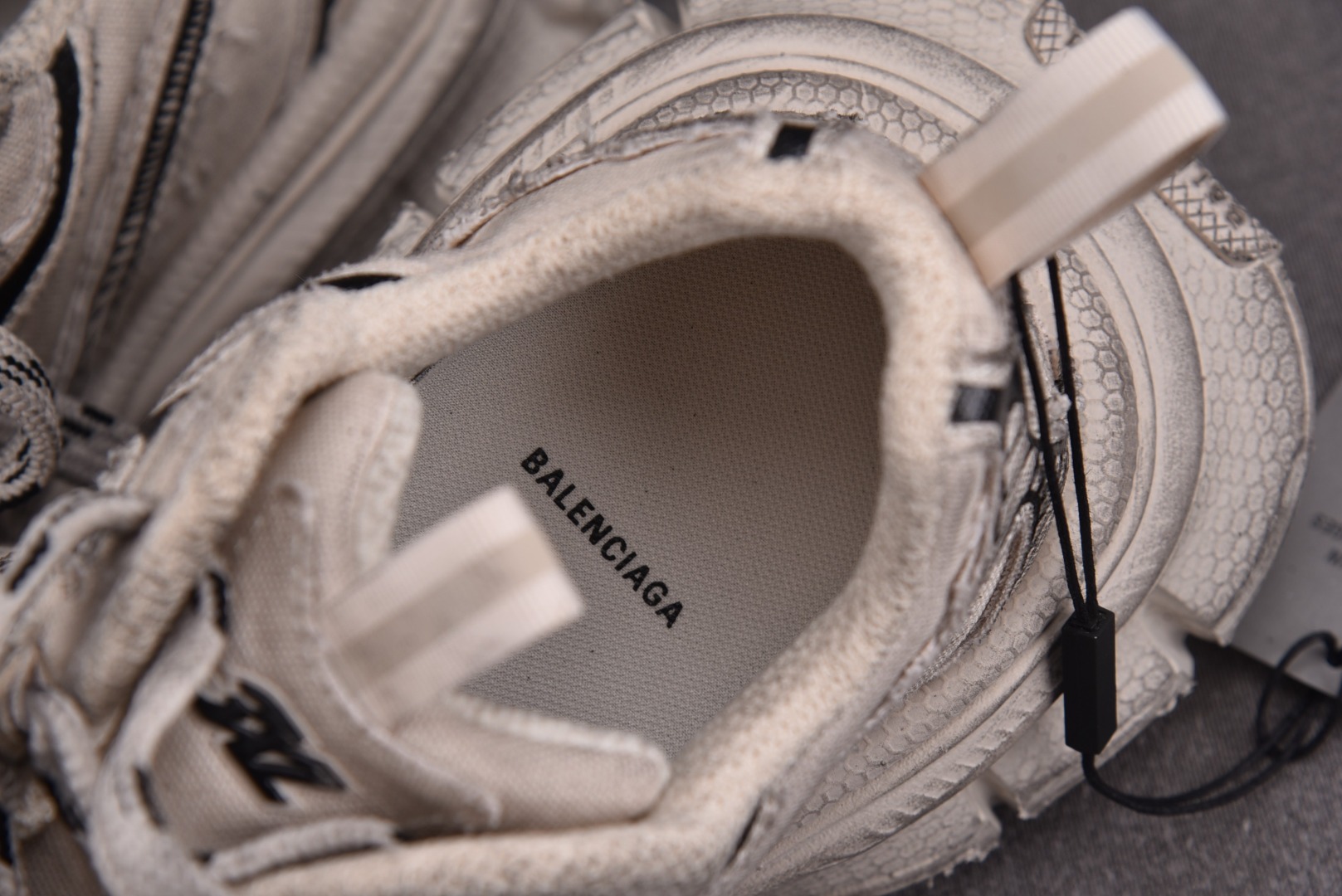 巴黎3XL尺码35-46偏大1码纯原出品-Balenciaga3XL帆布10代米色YZ009-3