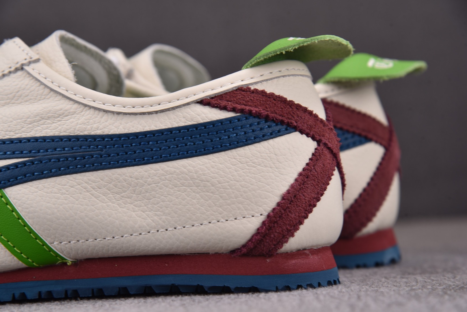 Onitsuka尺码:36-46纯原版出品-OnitsukaTigerMEXICO66白蓝绿1183A2