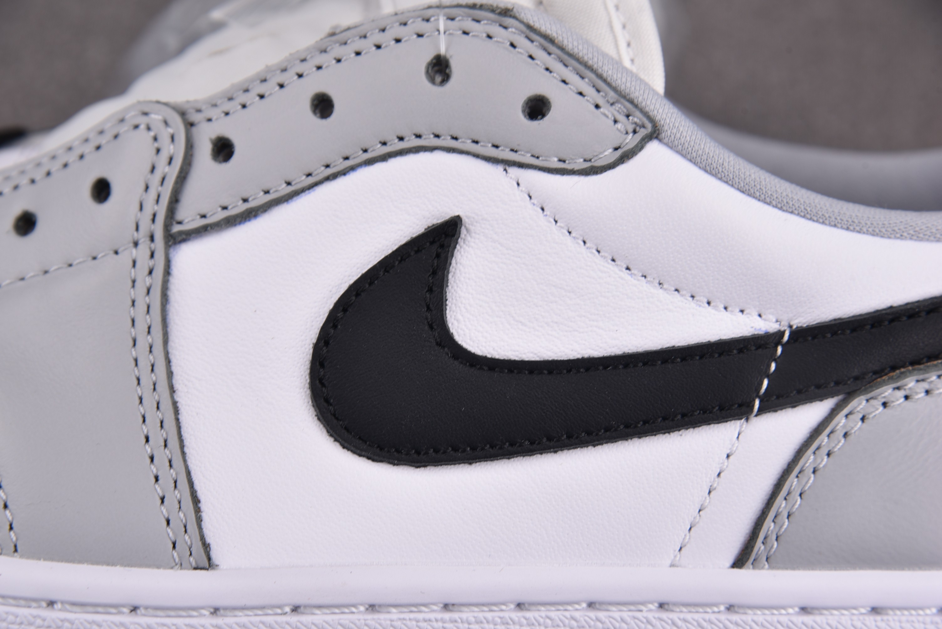 AJLow尺码:40-47.5纯原版出品-AirJordan1LowOG“Barons”白灰CZ0790