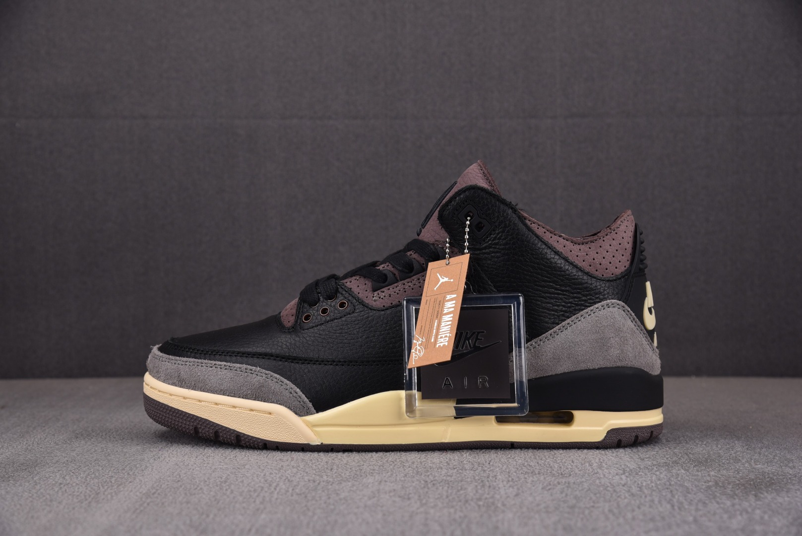 AJ3尺码:36-47.5纯原版出品-WMNSAirJordan3RetroOGSP黑灰红FZ4811-