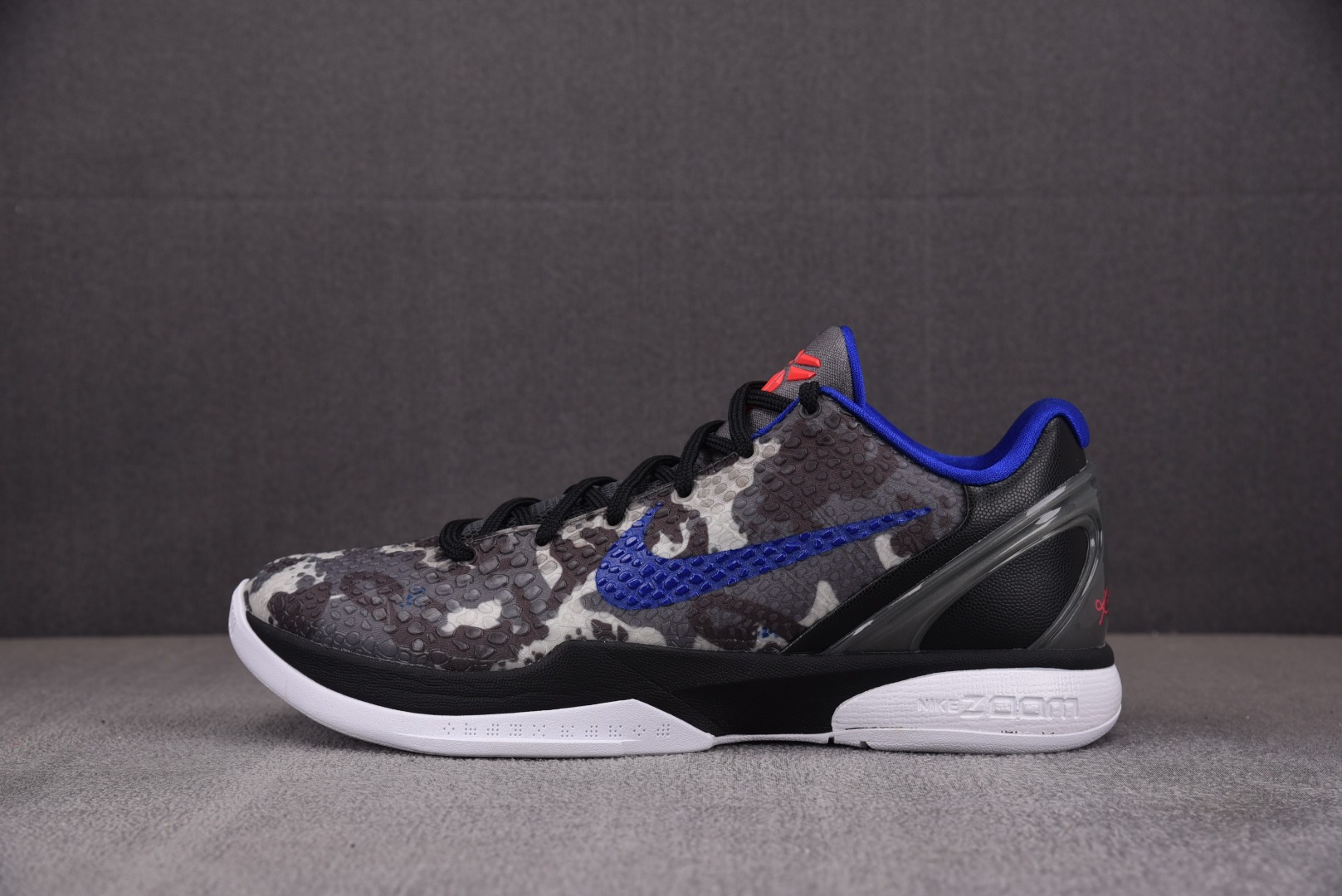 科比6尺码:40-48.5纯原版出品-ZoomKobe6UrbanCamo灰黑蓝429659-901YZ