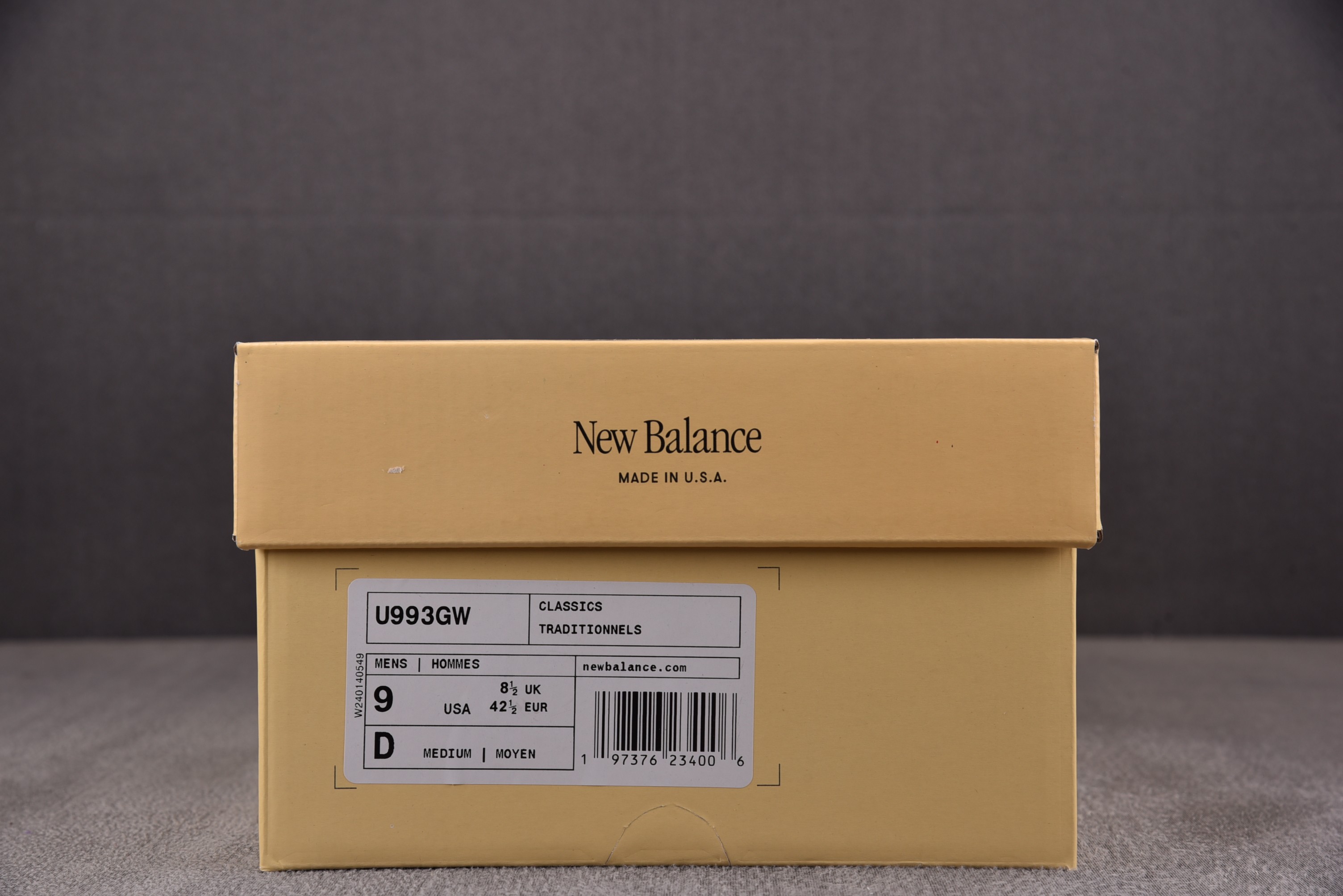 NB993新佰伦尺码:36-46.5纯原版出品-NewBalanceNB993浅绿U993GWYZ002