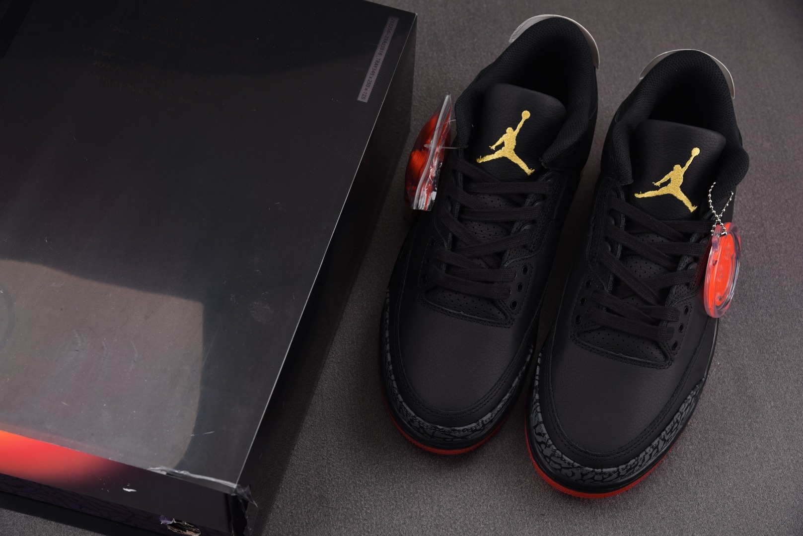 AJ3爆裂纹尺码:36-47.5总裁R版出品-JBalvinxAJAirJordan3RetroSP“R