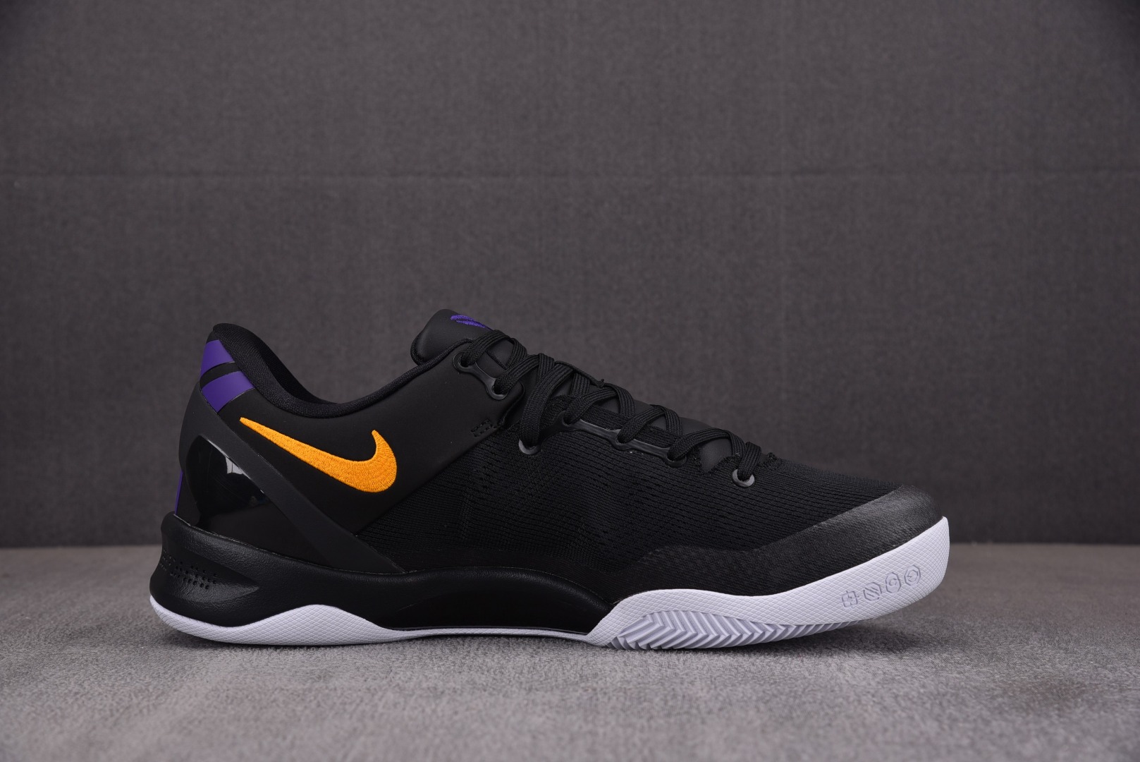 科比8尺码:40-48.5纯原版出品-Kobe8Protro“LakersAway”黑紫黄HF9550-