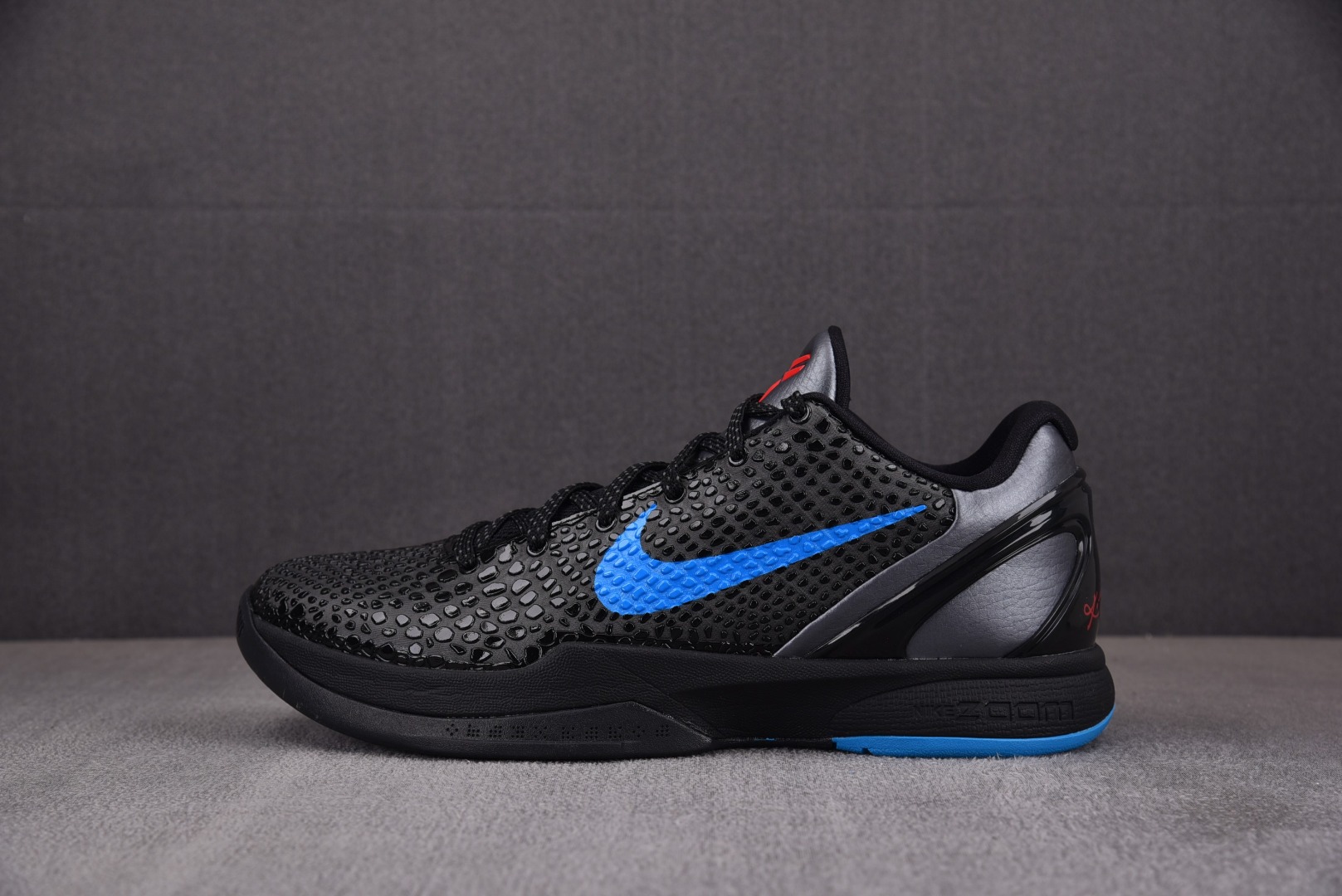 科比6尺码:40-48.5纯原版出品-ZoomKobe6“DarkKnight”黑暗骑士黑蓝429659