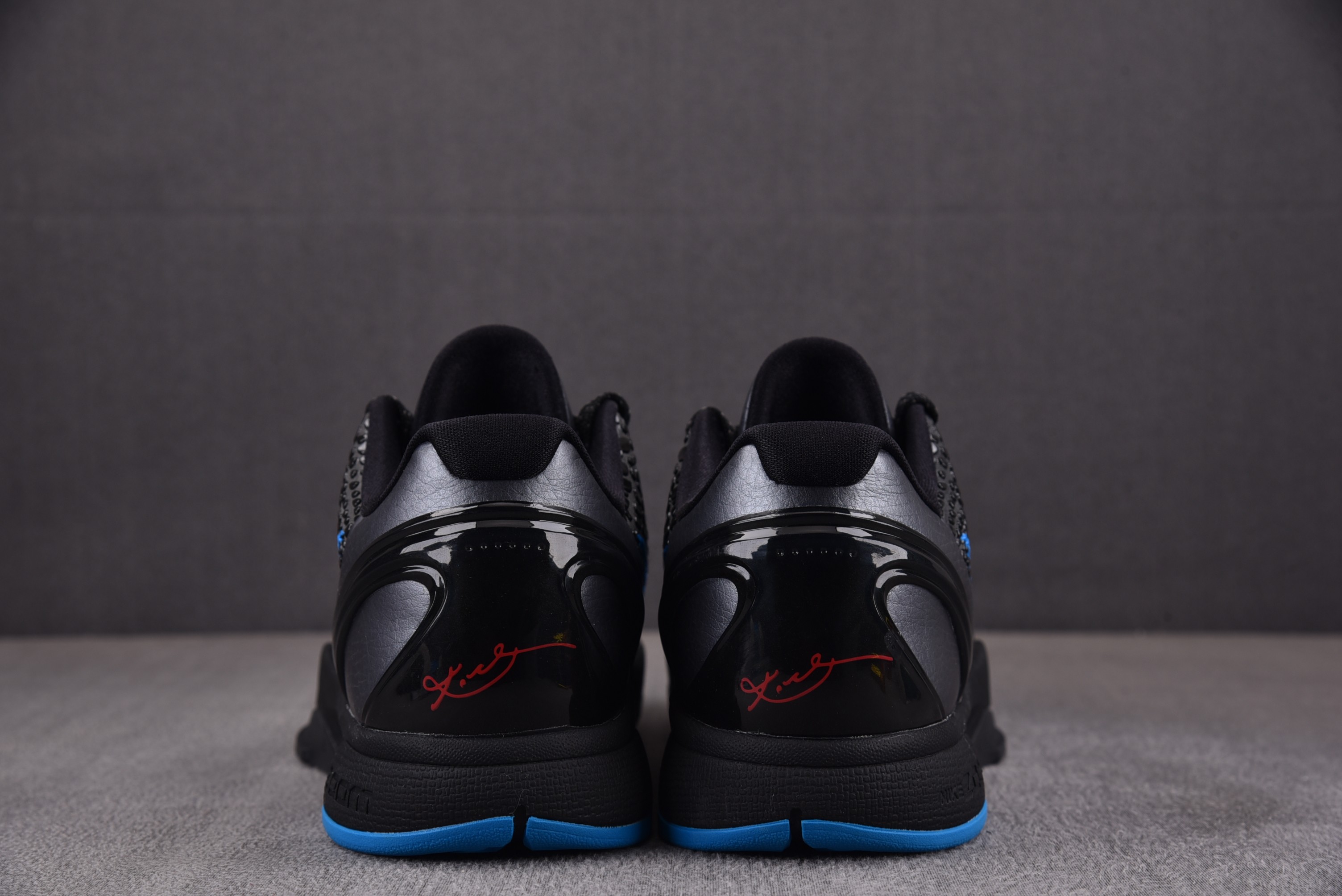 科比6尺码:40-48.5纯原版出品-ZoomKobe6“DarkKnight”黑暗骑士黑蓝429659