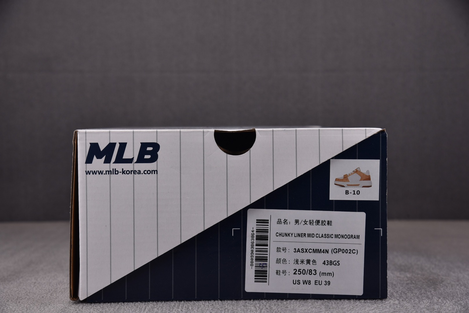 MLB尺码:35-45纯原版出品-MLBChunkyLiner米黄3ASXCMM4N-43BGSYZ01