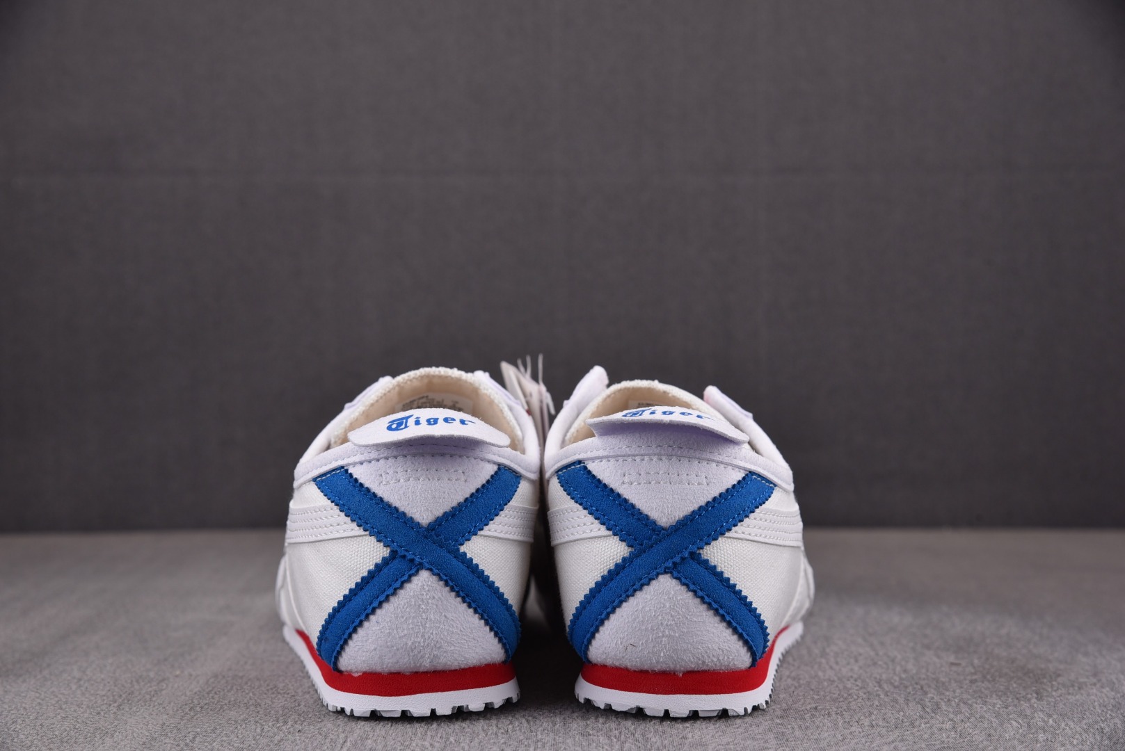 Tiger轻跑布面尺码:36-46纯原版出品-OnitsukaTigerMEXICO66白蓝红D3KON