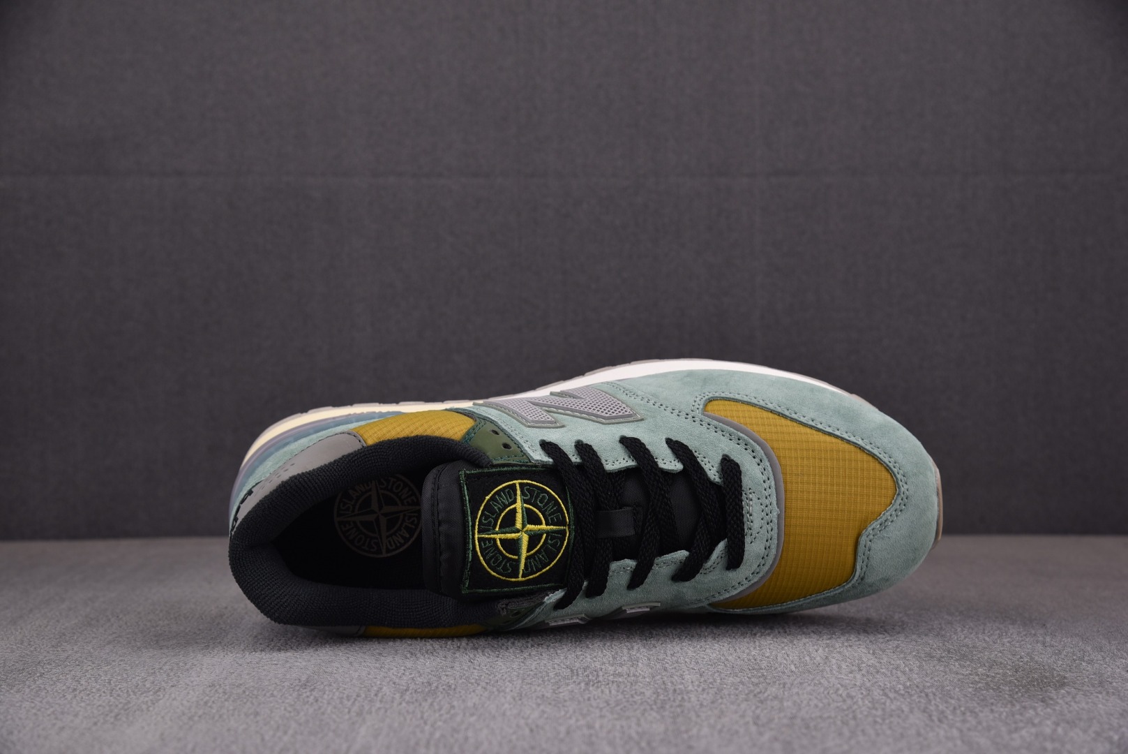 新百伦尺码:36-45纯原版出品-STONEISLANDxNewBalanceNB574绿黄U574LG