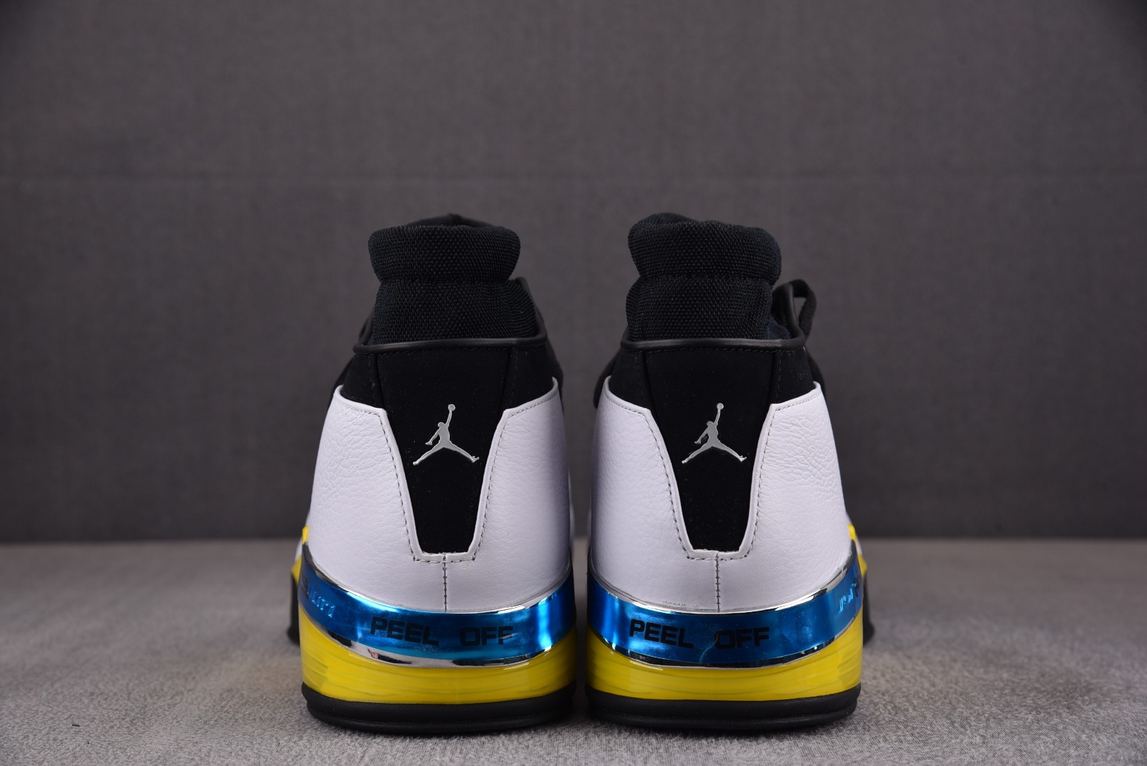 AJ17尺码:41-47.5纯原版出品-AirJordan17Low“Lightning”白黑黄FJ03