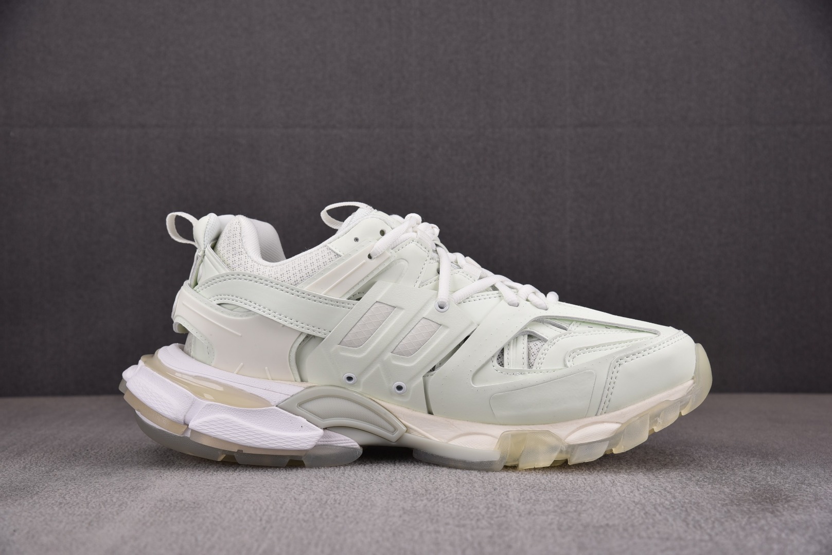 巴黎世家尺码:35-46偏大一码超重纯原出品-BalenciagaTrack白色YZ018-5