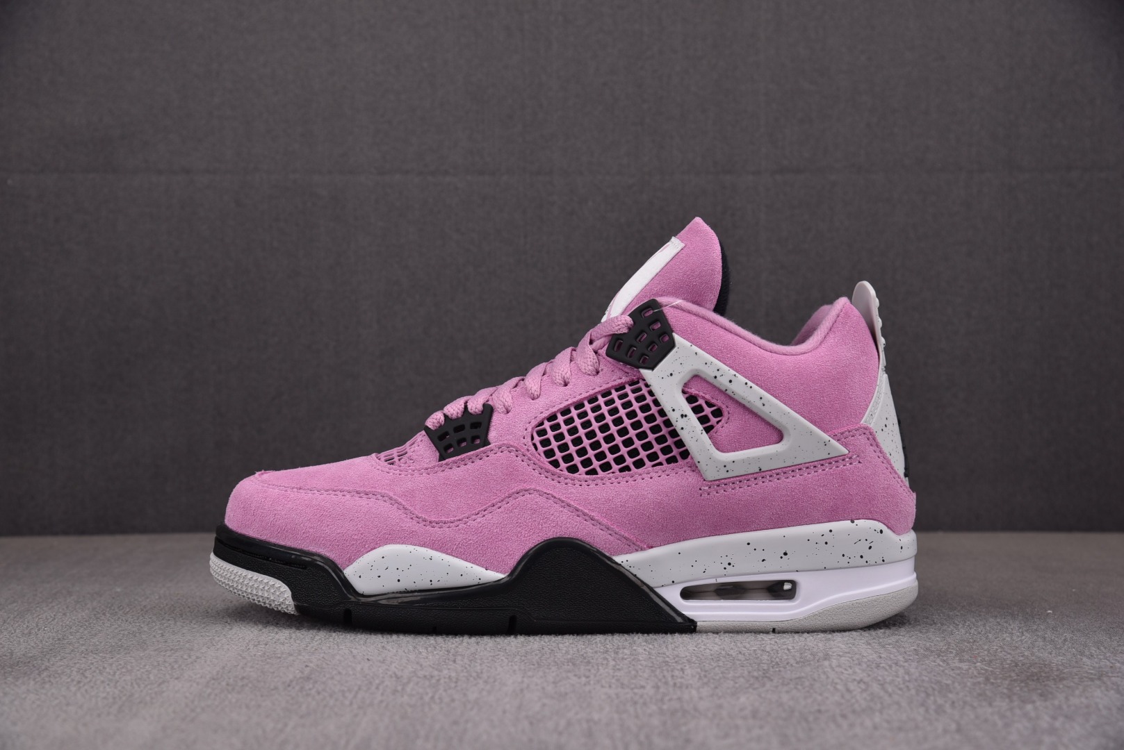 AJ4粉黑尺码:36-48.5纯原版出品-WMNSAirJordan4“Orchid”粉黑AQ9129-