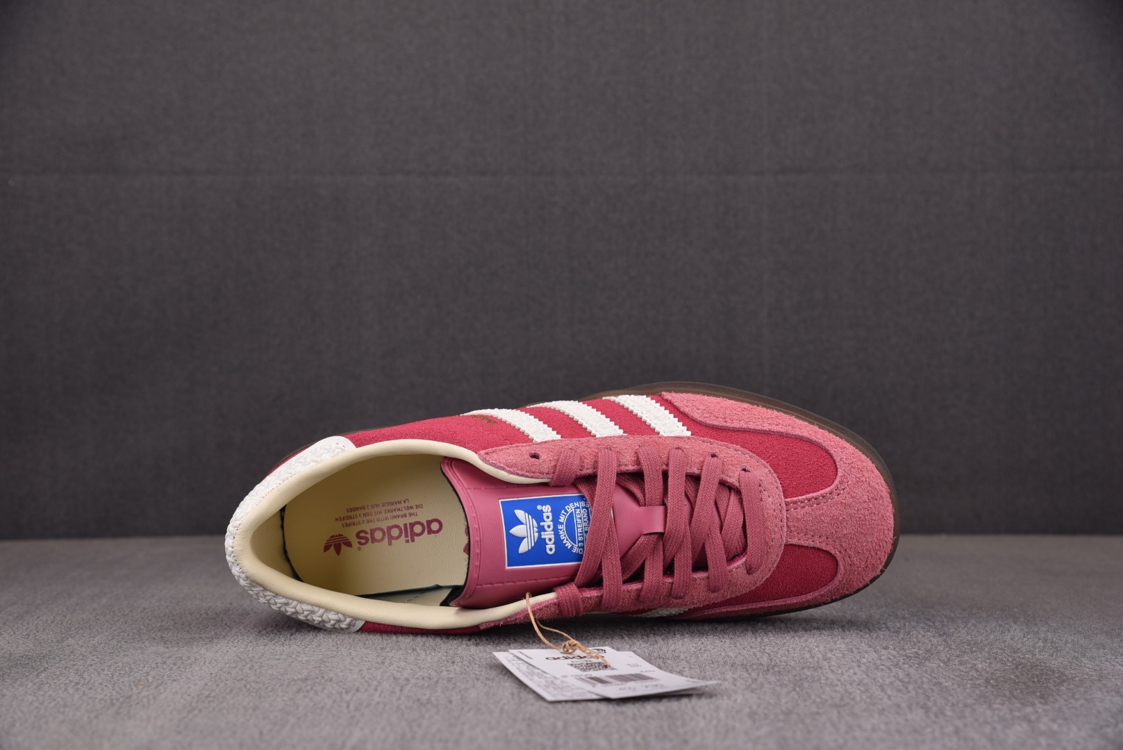 Original尺码:36-46.5纯原版出品-GazelleIndoorPinkCloudWhite粉