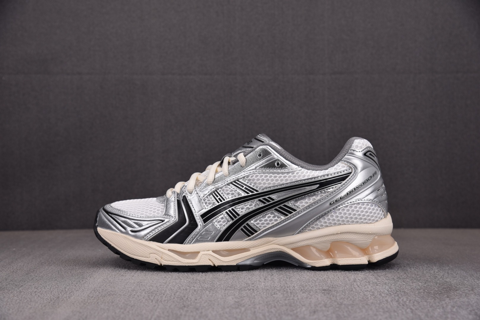 
纯原版-JJJJound x Asics Gel-Kayano 14 银黑 联名款 1201A457-