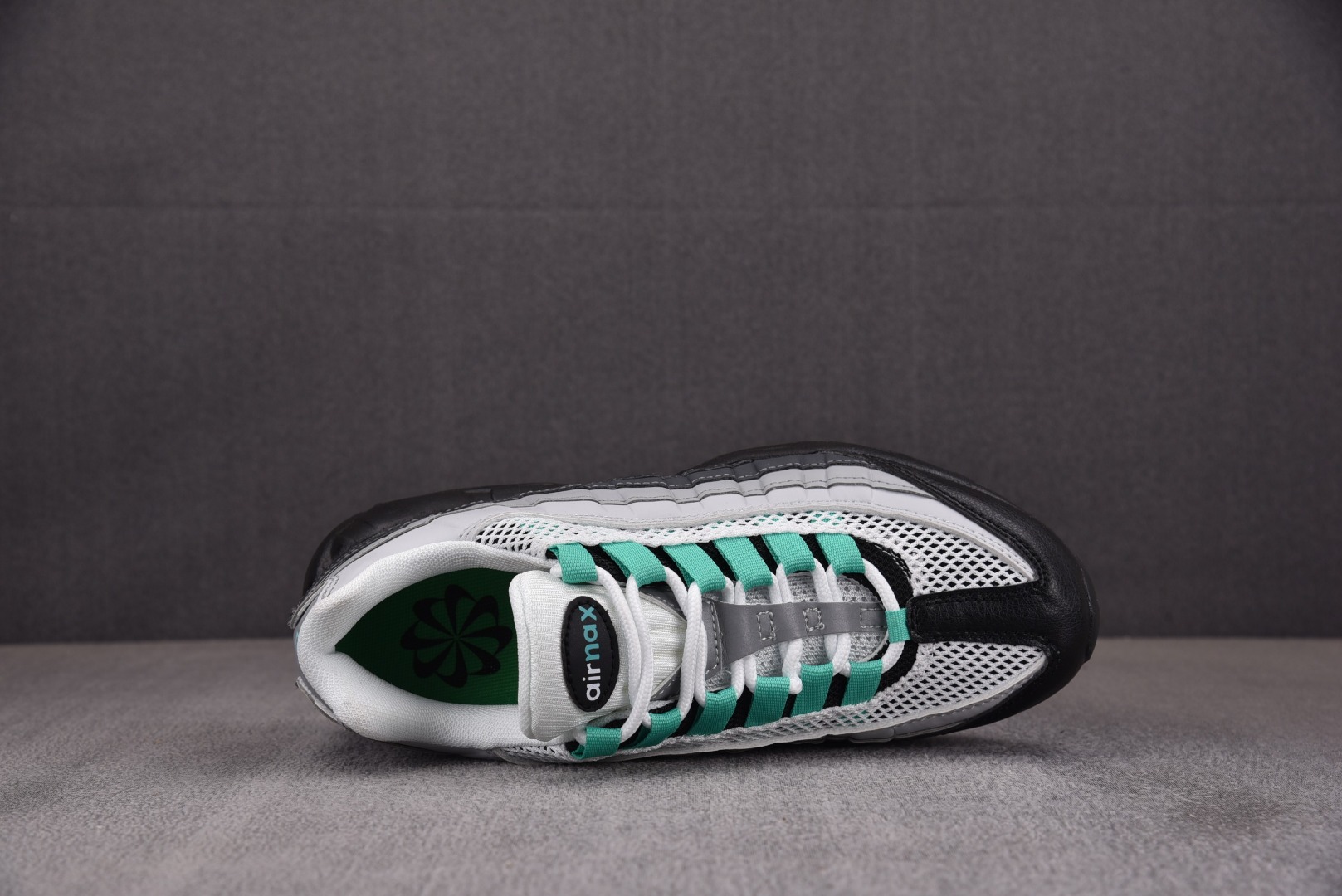 Max95尺码:39-48纯原版出品-AirMax95BlackStadiumGreen黑灰绿DH801