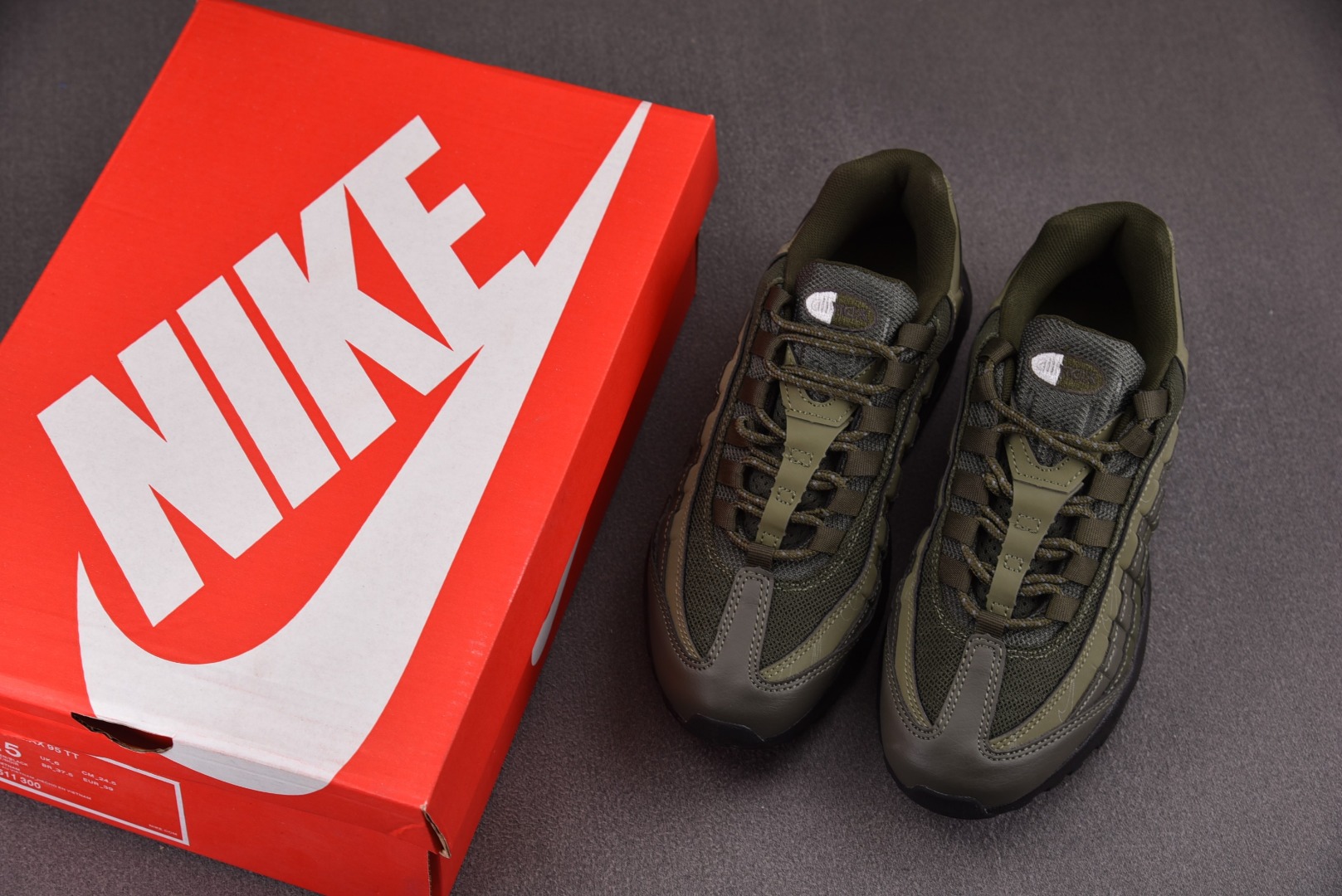 Max95尺码:39-48纯原版出品-AirMax95CargoKhakiReflective卡其色DZ