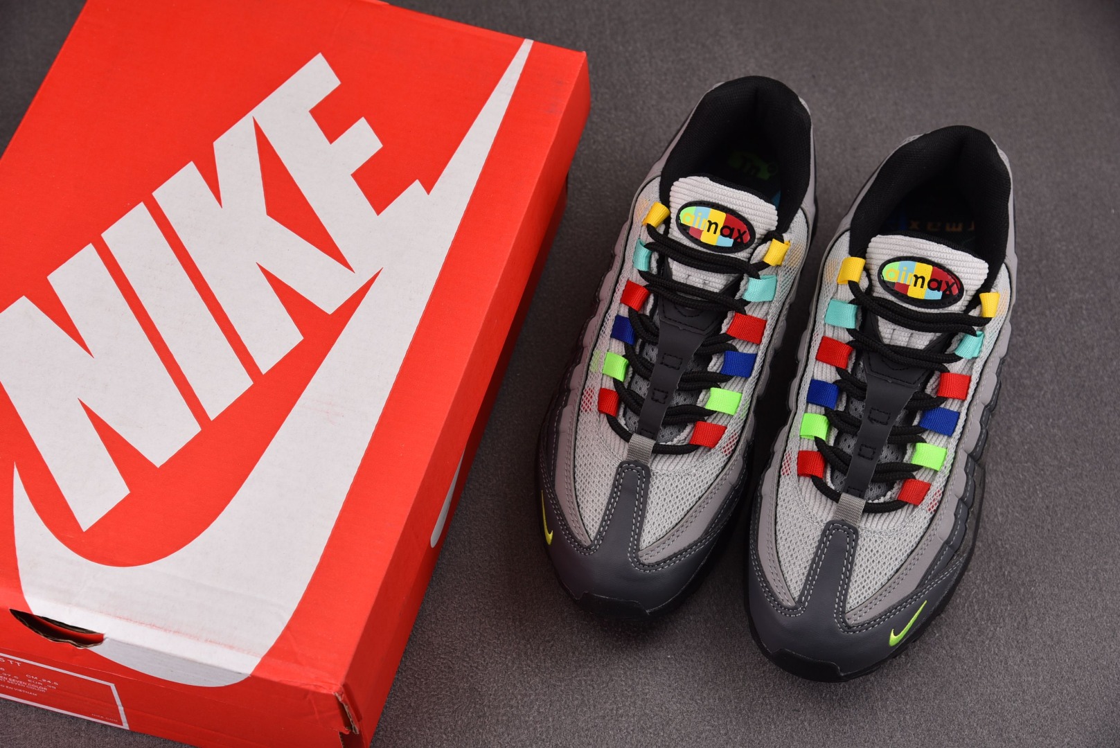 Max95尺码:36-48纯原版出品-AirMax95SELightCharcoalVintageTV灰