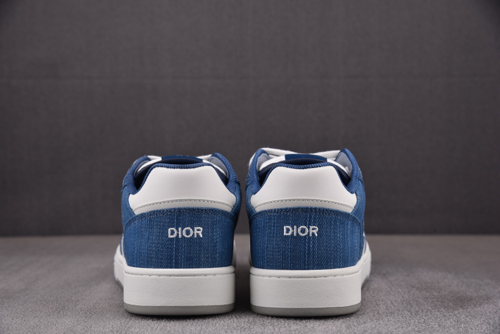 DIOR尺码:35-46纯原版出品-DioB27Mid-LowCALF灰蓝YZ546偏大