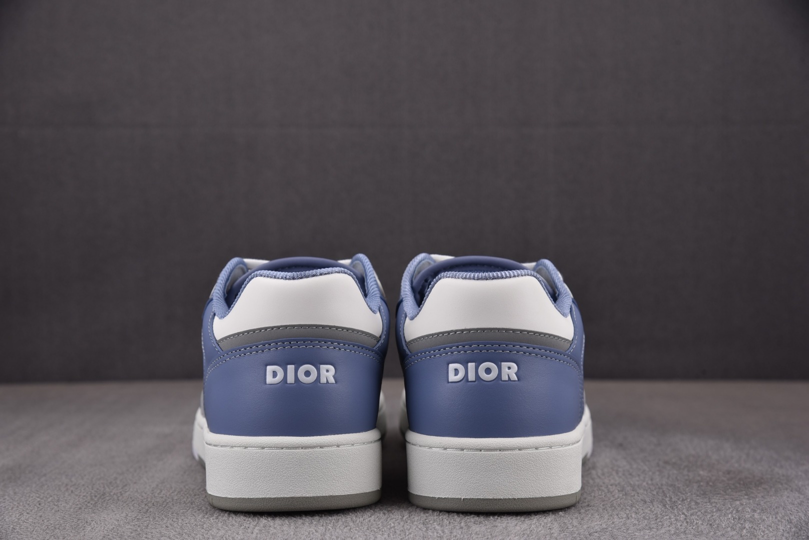 DIOR尺码:35-46纯原版出品-DioB27Mid-LowCALF灰蓝YZ546偏大