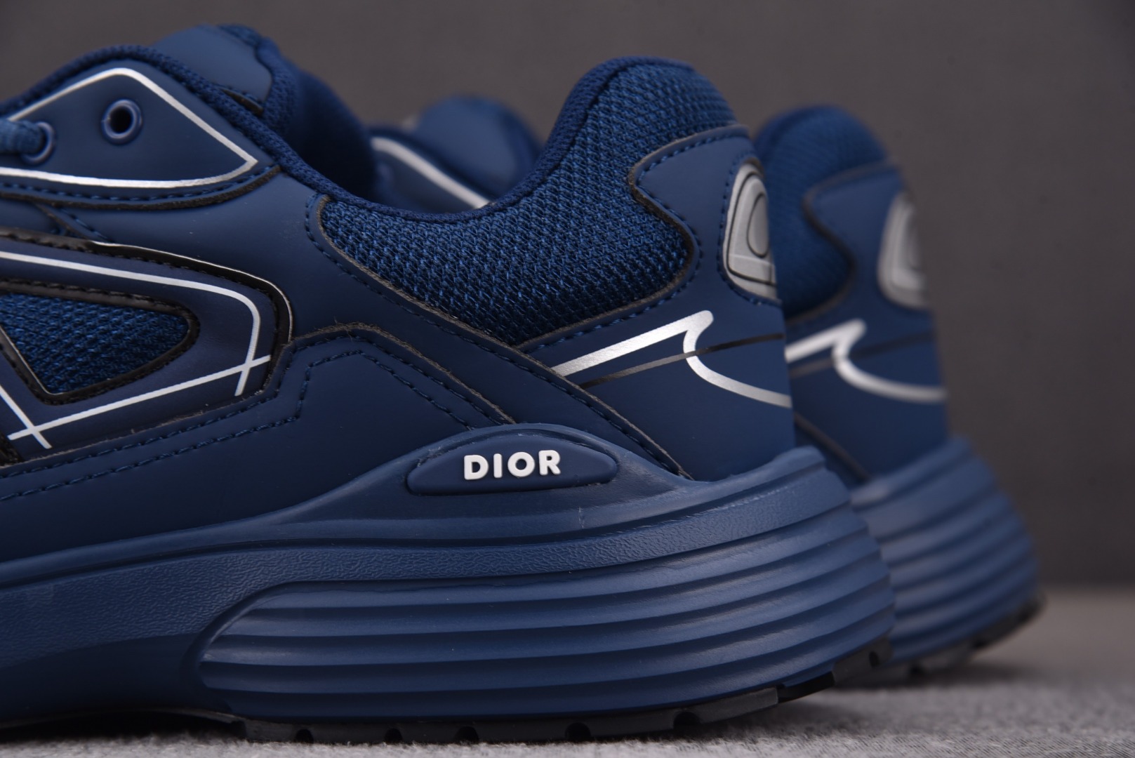 DIOR尺码:35-46纯原版出品-DioB30MICROFIBERMESH深蓝YZ019