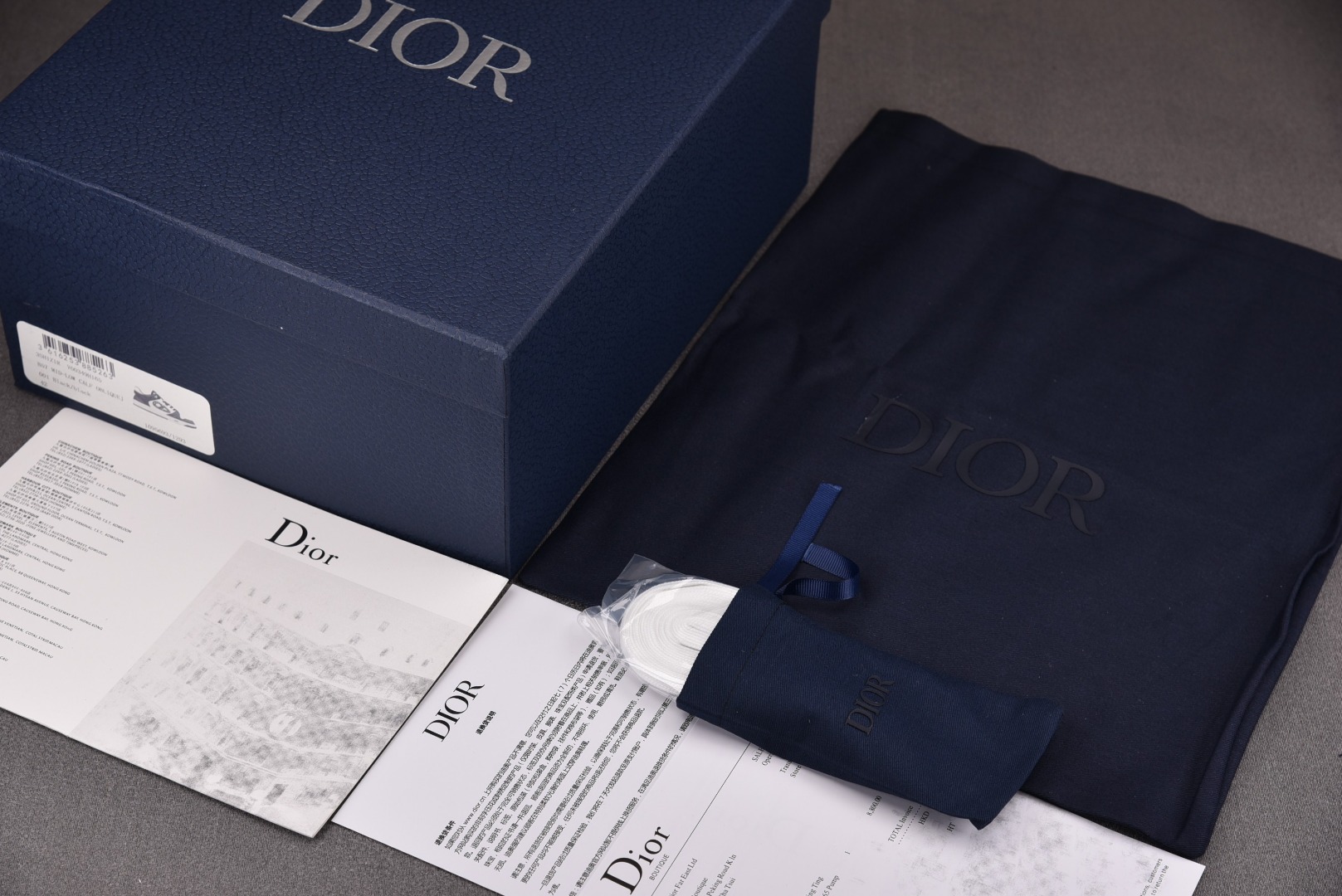 DIOR尺码:35-46纯原版出品-DioB57LTCALF白蓝YZ546偏大