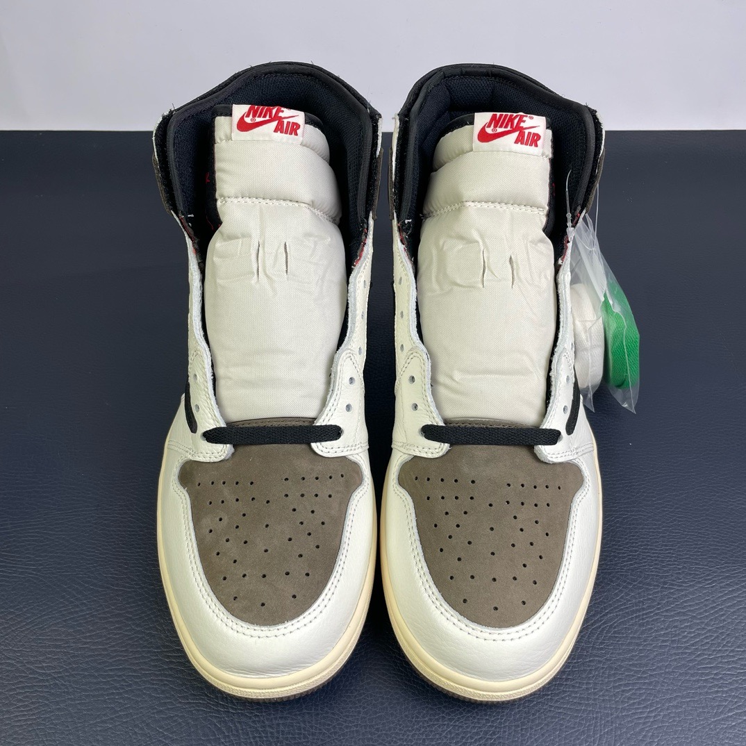 AJ1高帮倒钩鬼脸尺码:40-48.5纯原版出品-Jordan1xTravisScottAJ1xTS联名