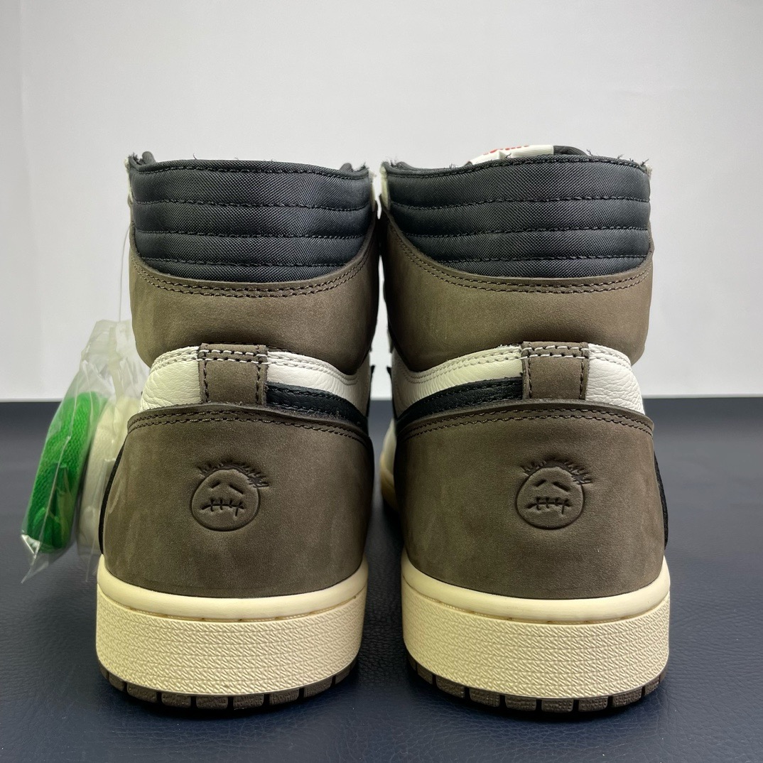 AJ1高帮倒钩鬼脸尺码:40-48.5纯原版出品-Jordan1xTravisScottAJ1xTS联名