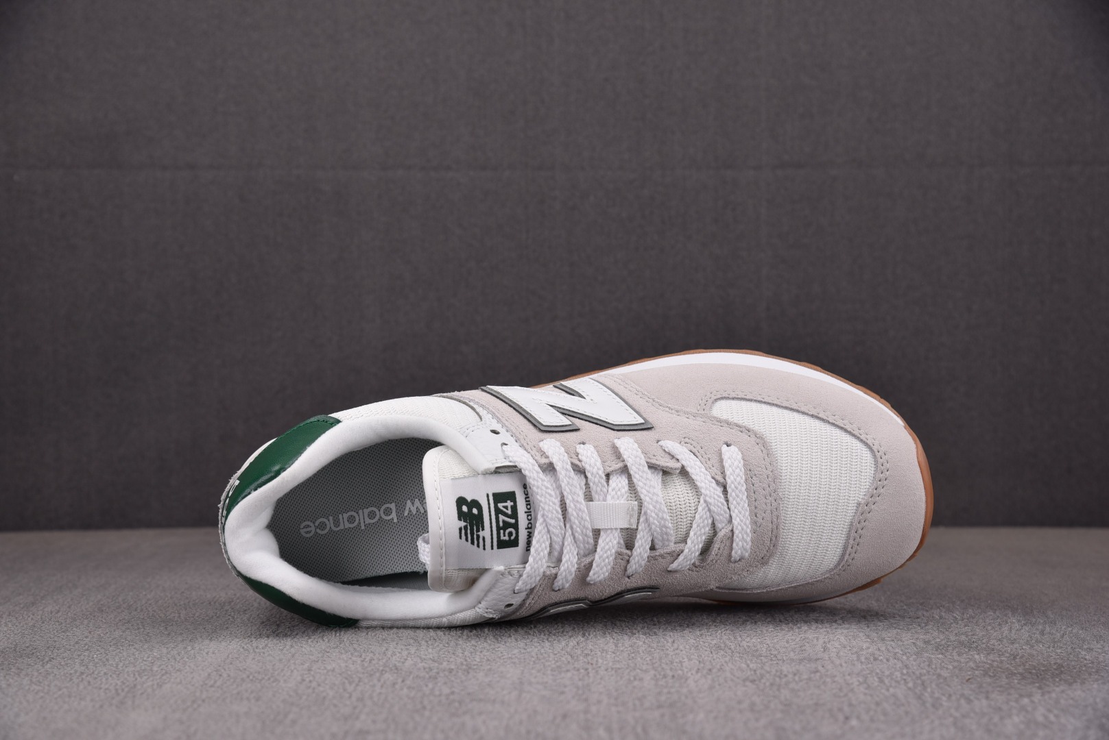 NB574尺码:36-45纯原版出品-新百伦NewBalance574WhiteGreenGum米白绿M