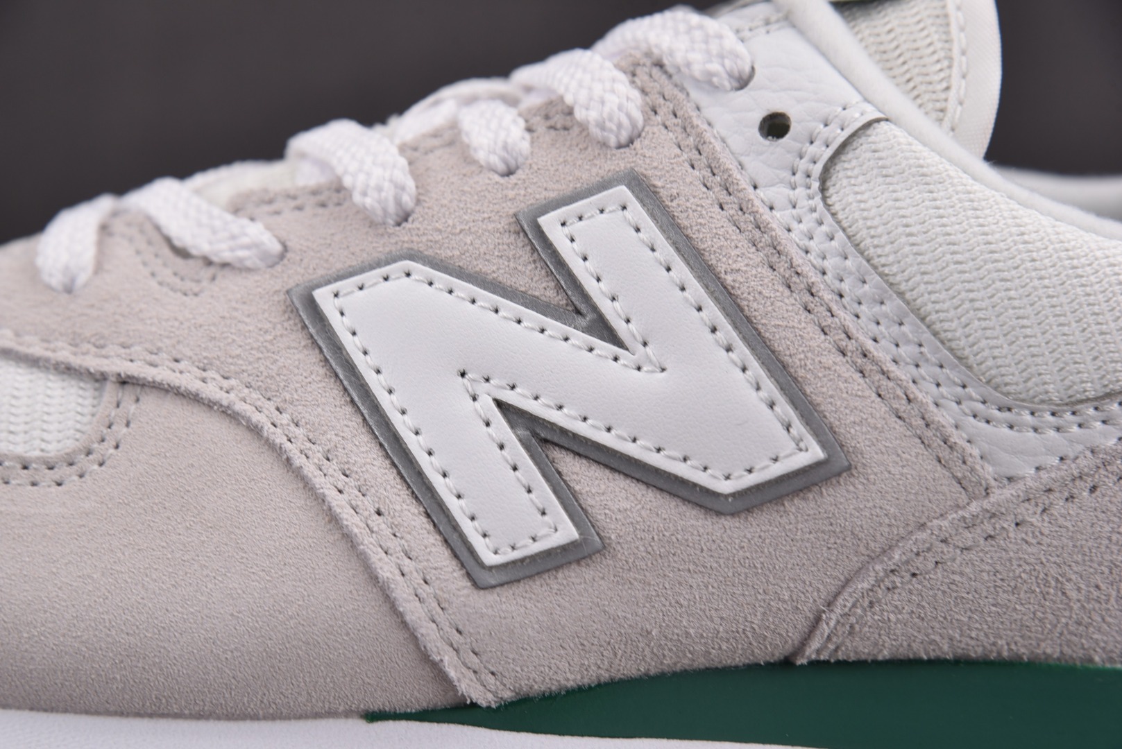 NB574尺码:36-45纯原版出品-新百伦NewBalance574WhiteGreenGum米白绿M