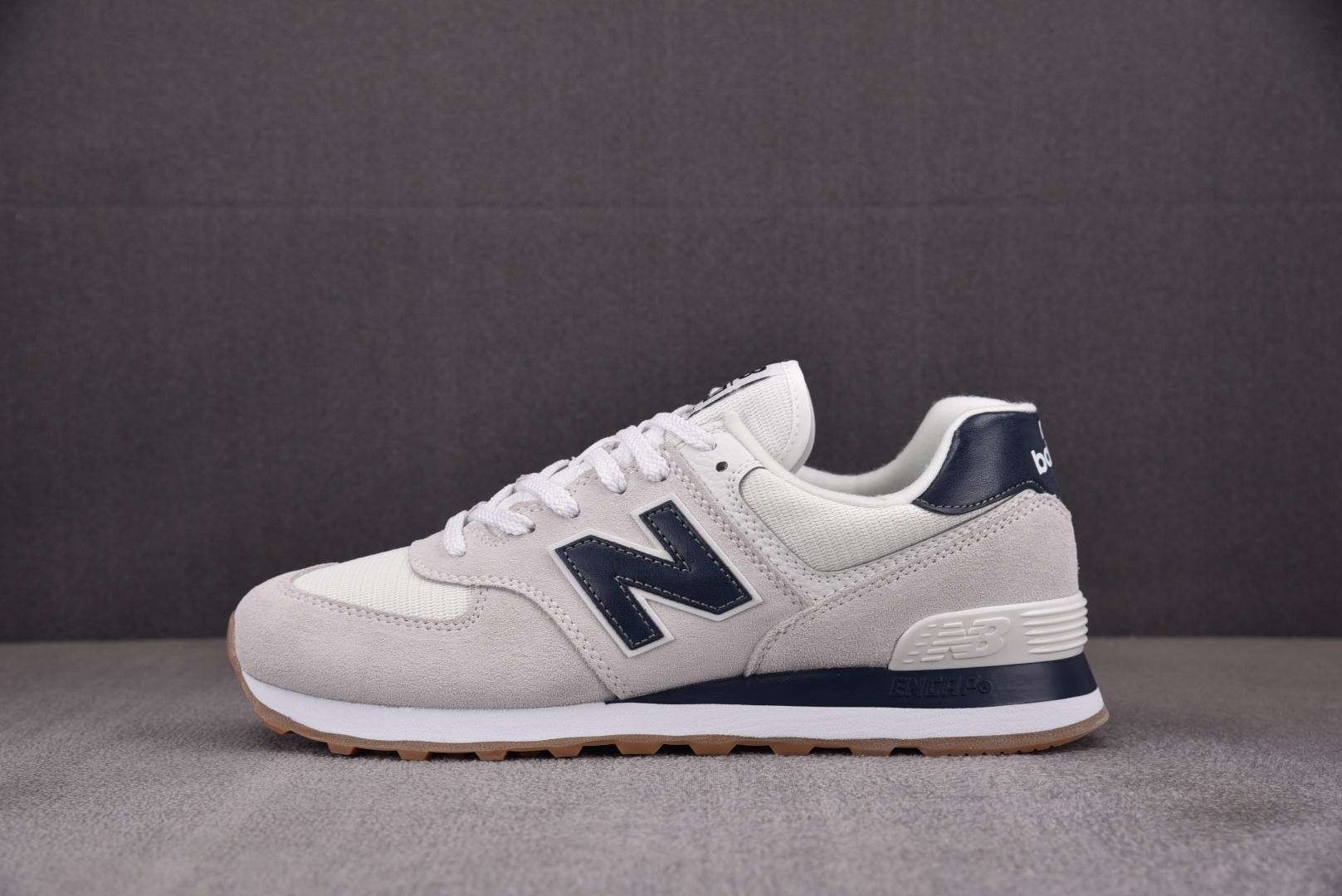 NB574尺码:36-45纯原版出品-新百伦NewBalance574WhiteGreenGum米白蓝M