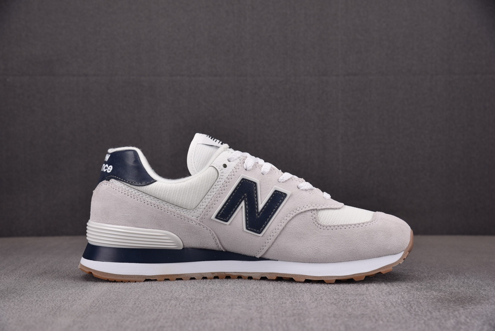 NB574尺码:36-45纯原版出品-新百伦NewBalance574WhiteGreenGum米白蓝M