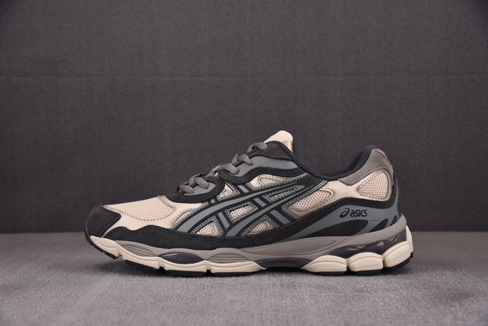 ASICS尺码:36-45纯原版出品-ASICSGel-NYCOatmealObsidianGrey黑曜