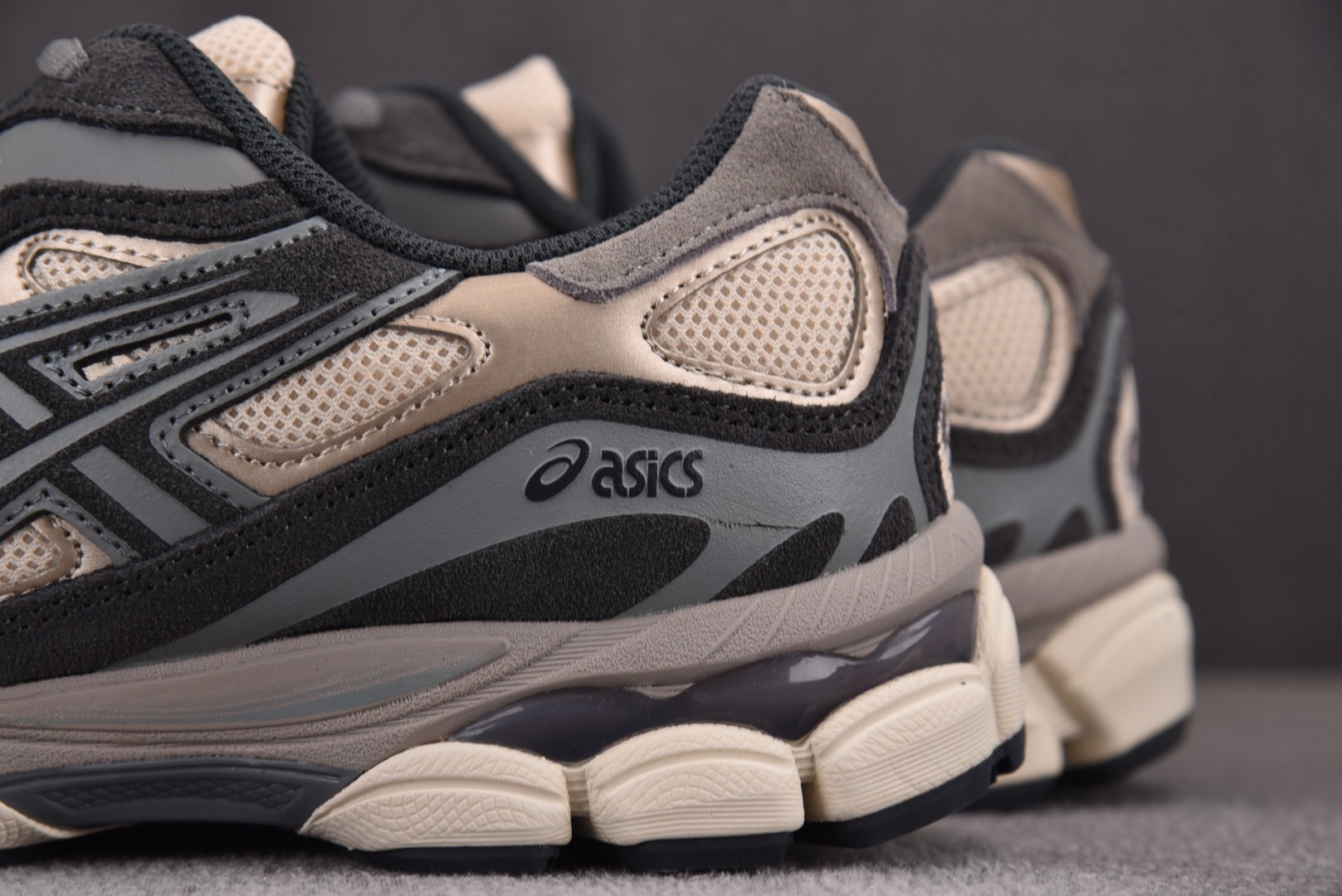 ASICS尺码:36-45纯原版出品-ASICSGel-NYCOatmealObsidianGrey黑曜