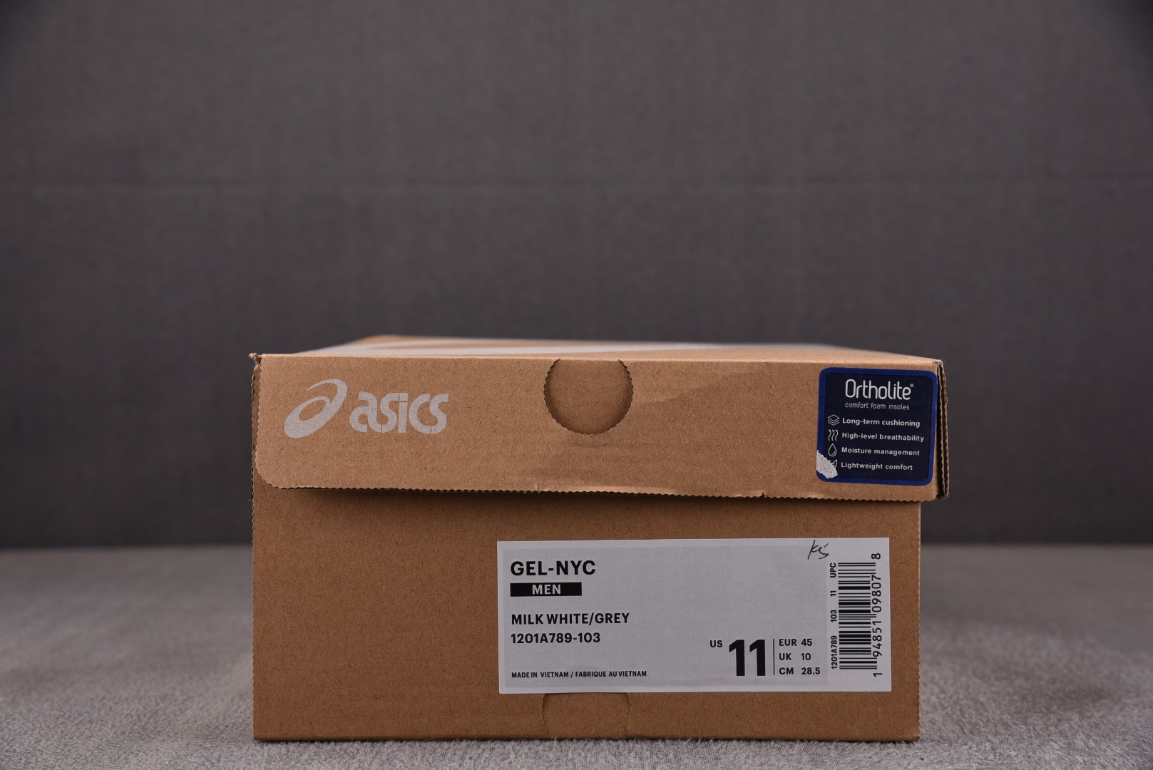 ASICS尺码:36-45纯原版出品-ASICSGel-NYCOysterGrey浅灰色1201A789