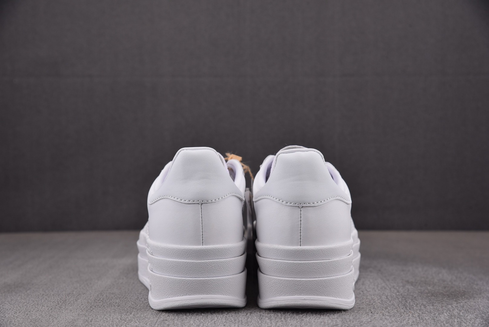 Originals尺码:35-40纯原版出品-GazelleBoldTripleWhite厚底纯白IE5